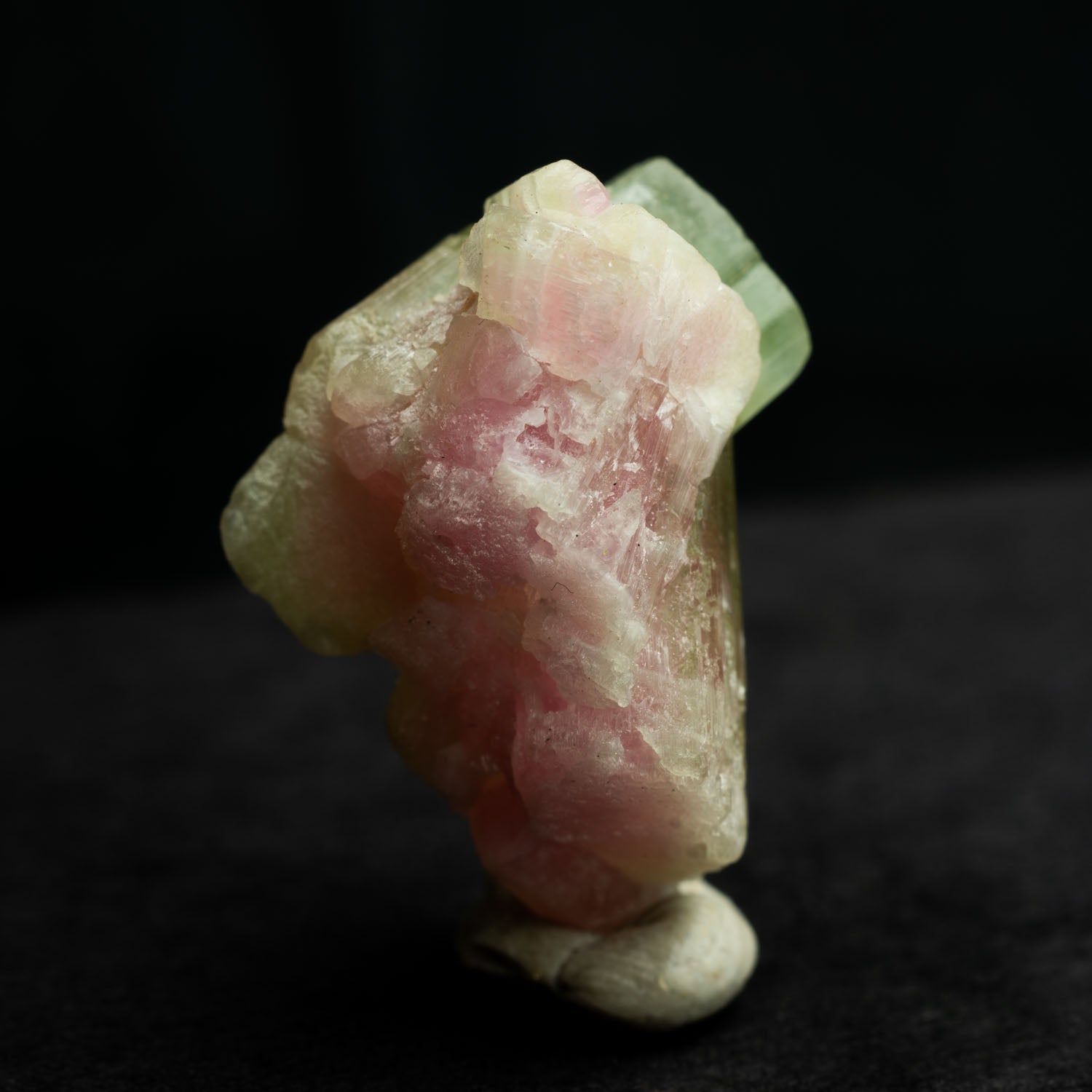 Watermelon Tourmaline Cluster 37ct