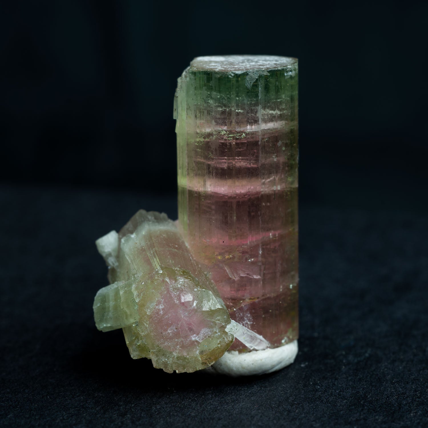 Watermelon Tourmaline Cluster 50ct