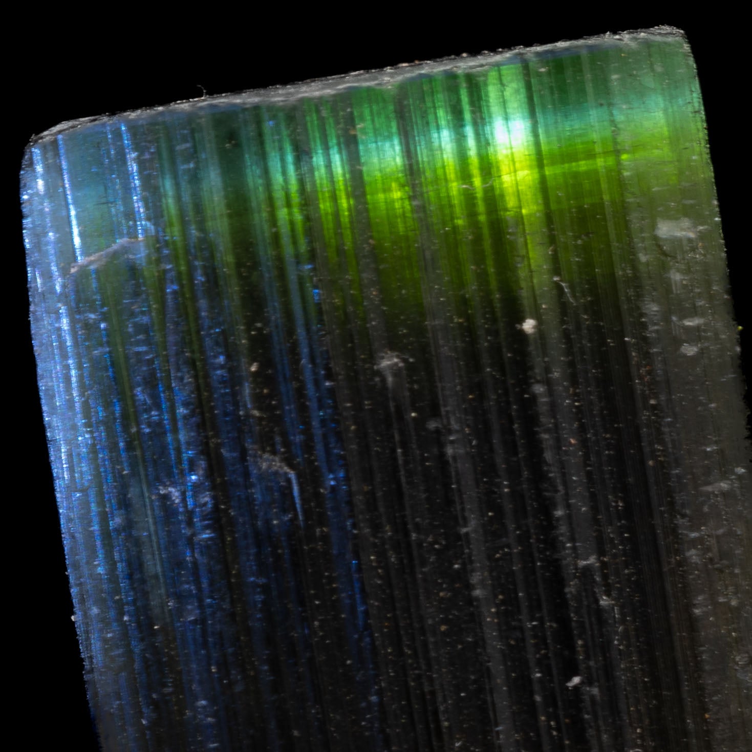 Aqua Blue Tricolor Tourmaline 26.1ct