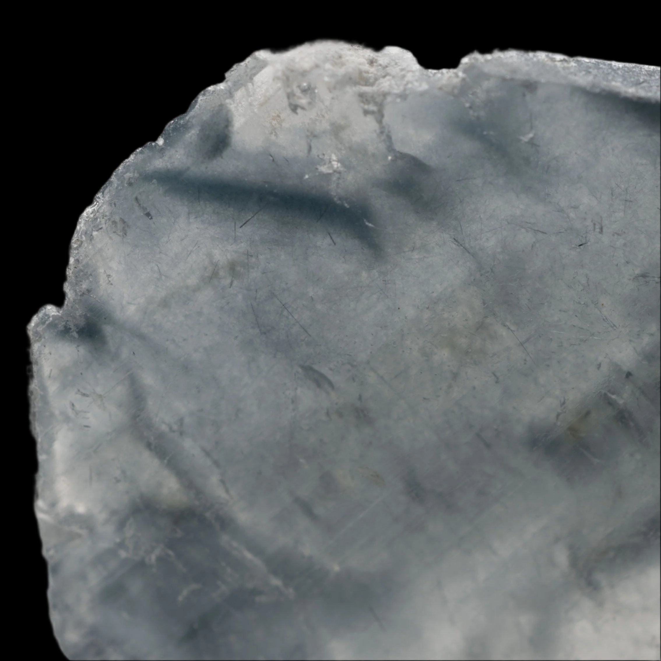 Smoky Blue Quartz with Magnesio-riebeckite needles - Brazil - 7.5g