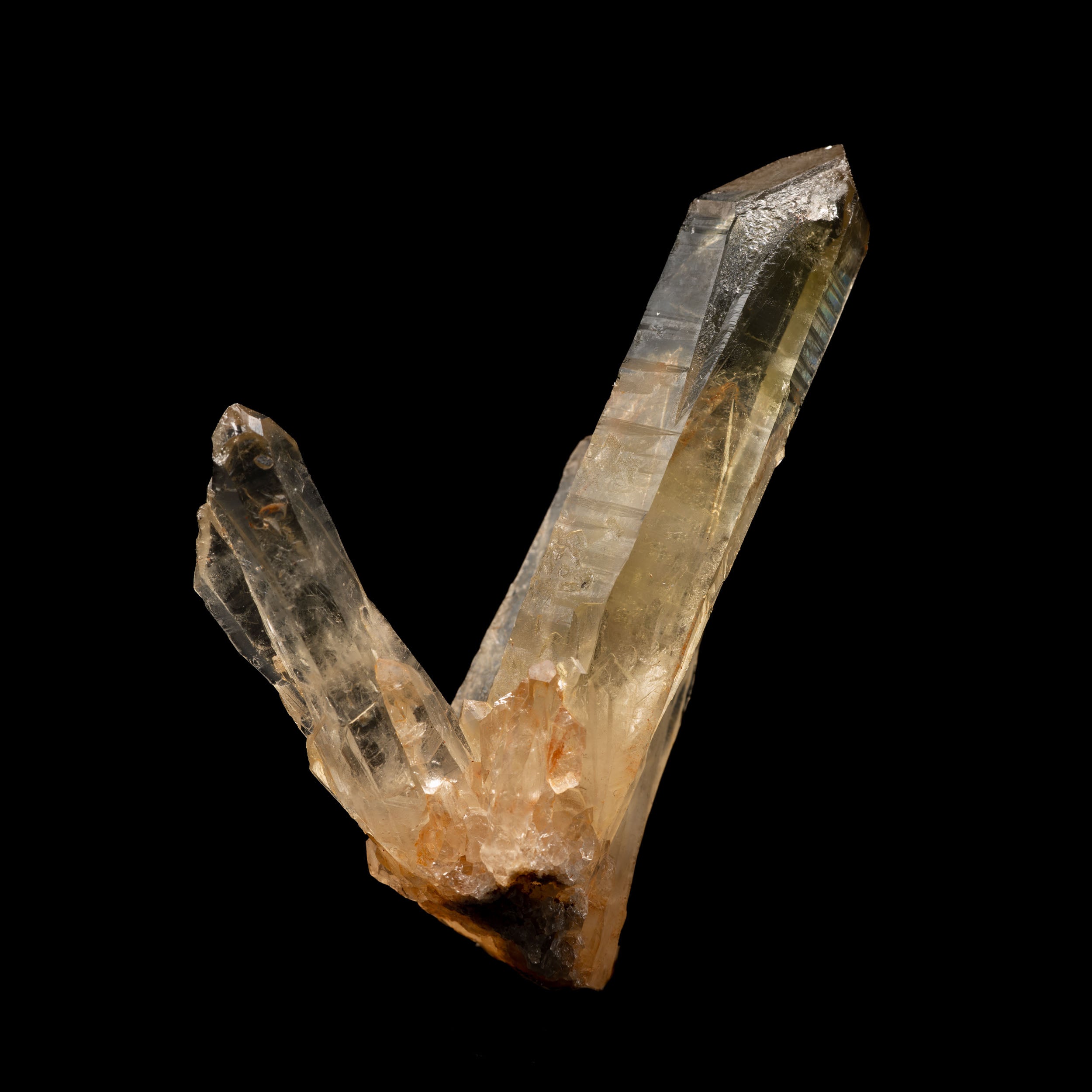 Natural Citrine Crystal Point 60g