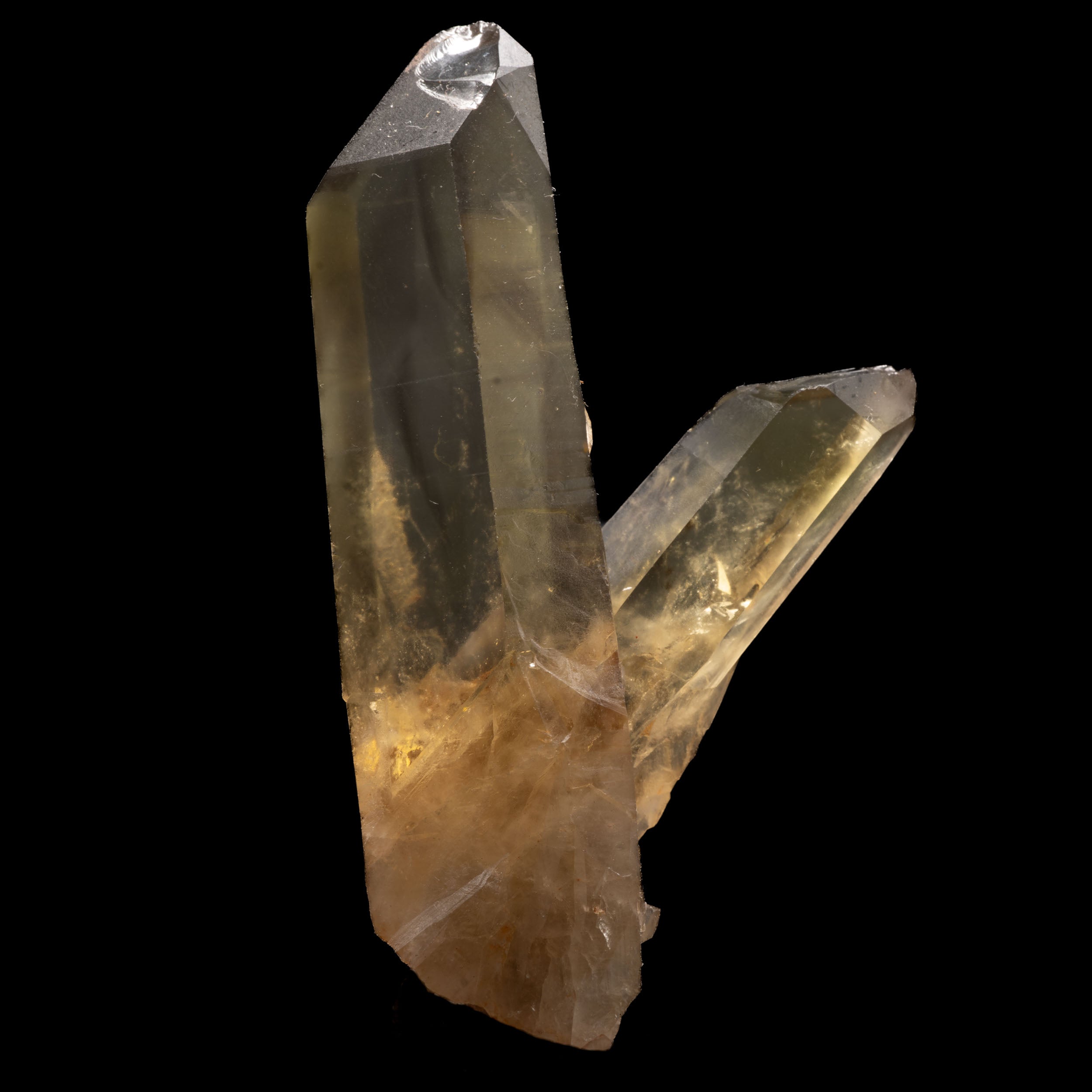 Natural Citrine Crystal Point 91g