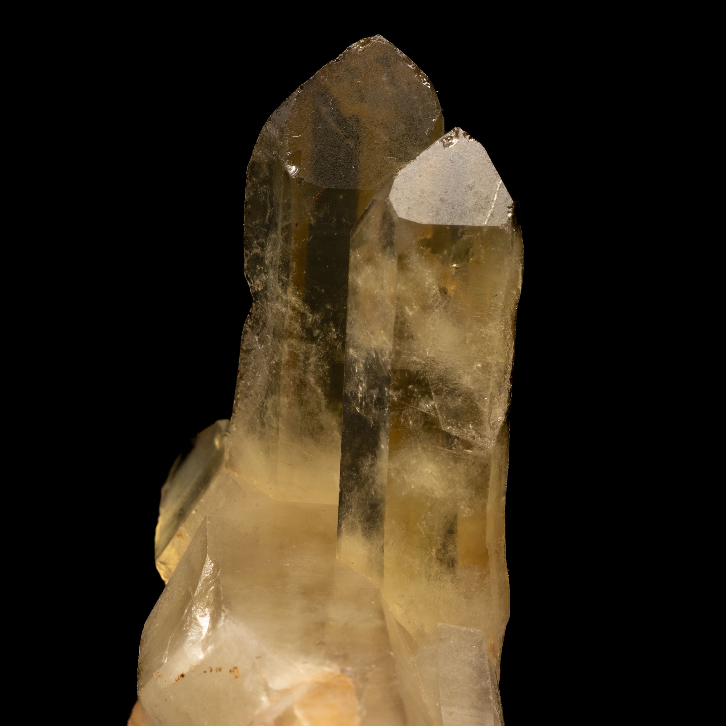 Natural Citrine Crystal Point 140g