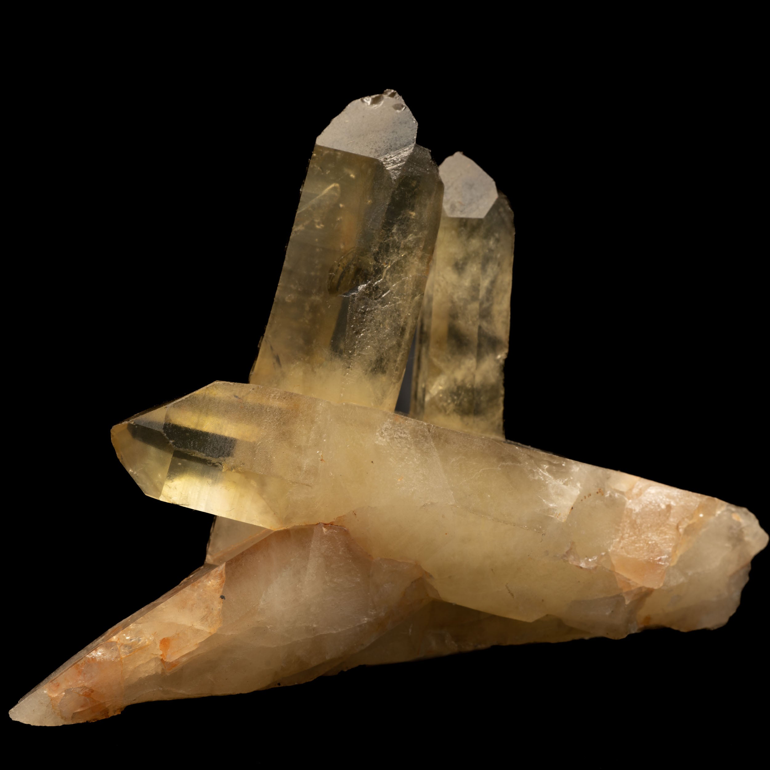 Natural Citrine Crystal Point 140g