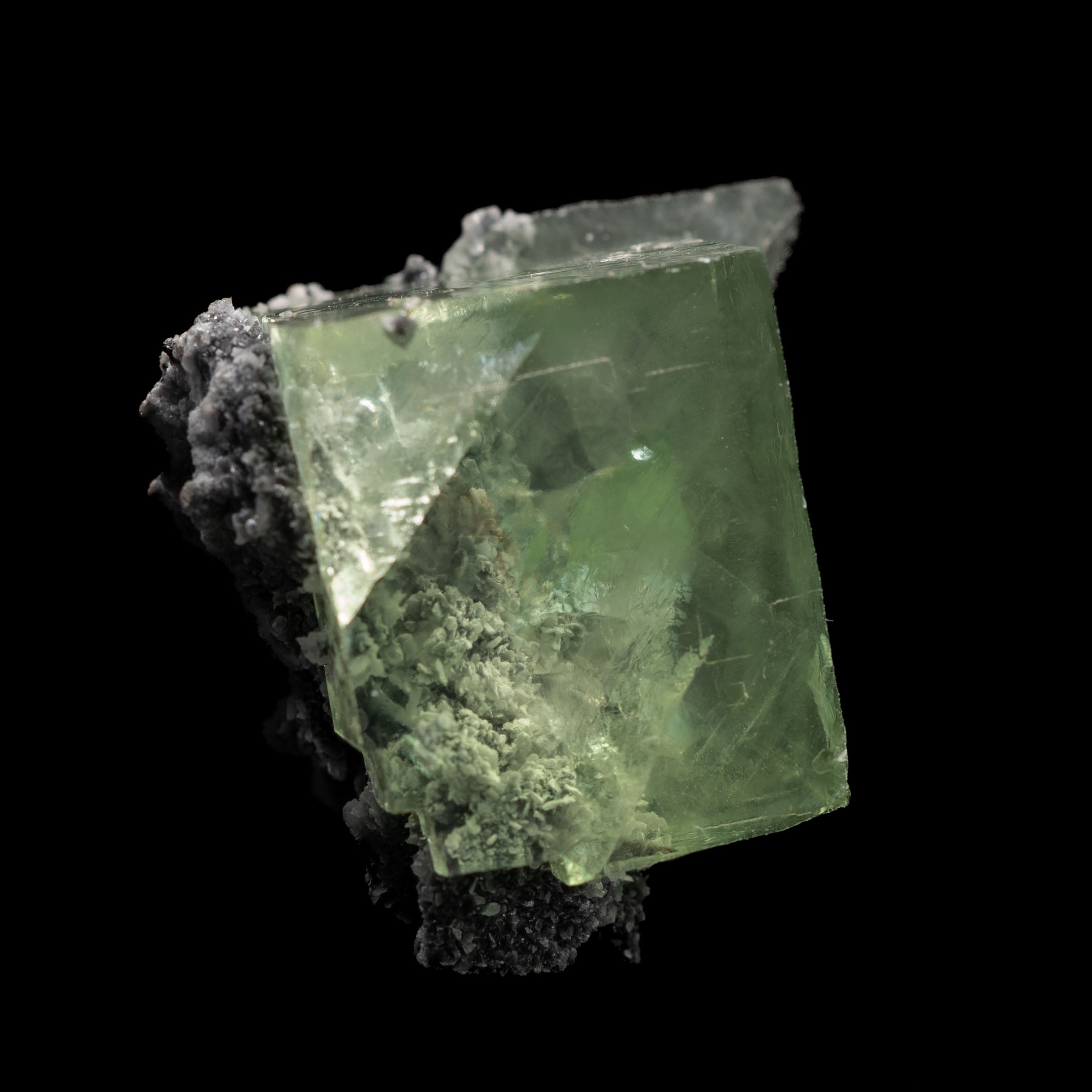 Transparent Green Fluorite 45ct