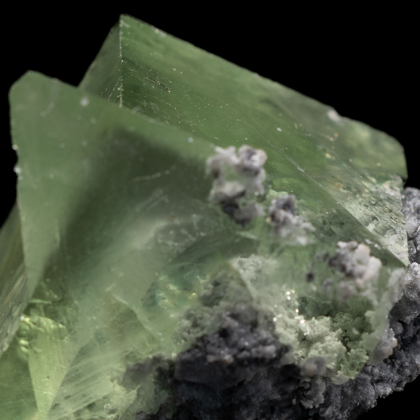 Transparent Green Fluorite 45ct