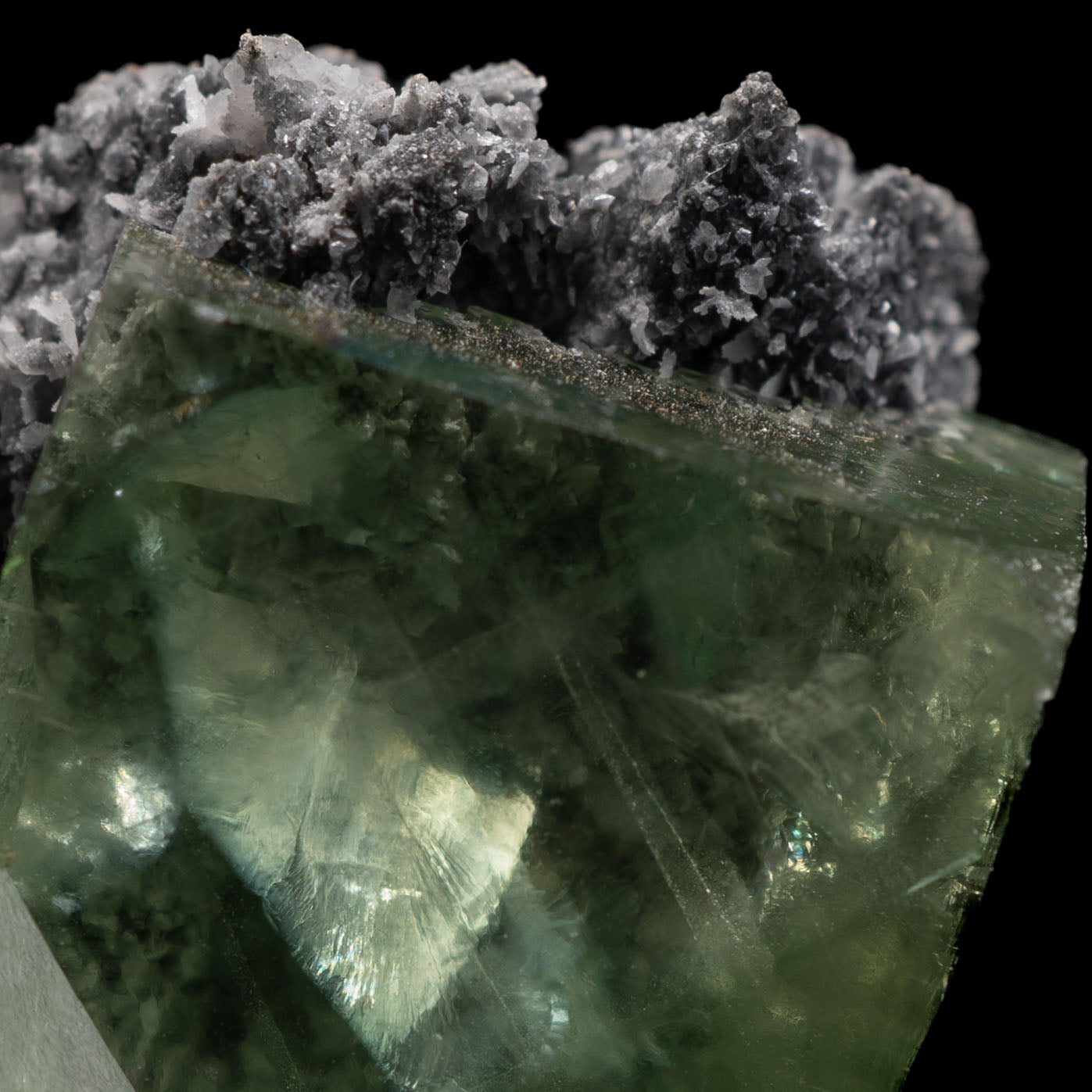 Transparent Green Fluorite 45ct