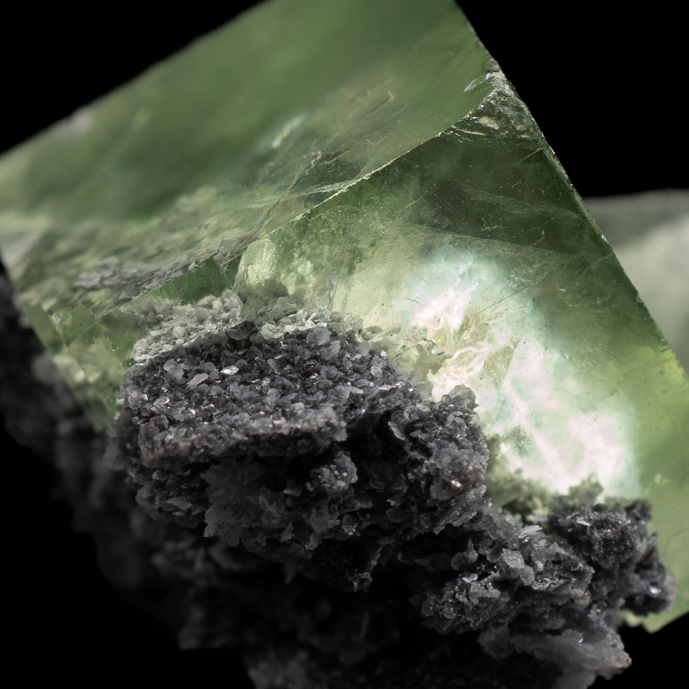 Transparent Green Fluorite 45ct