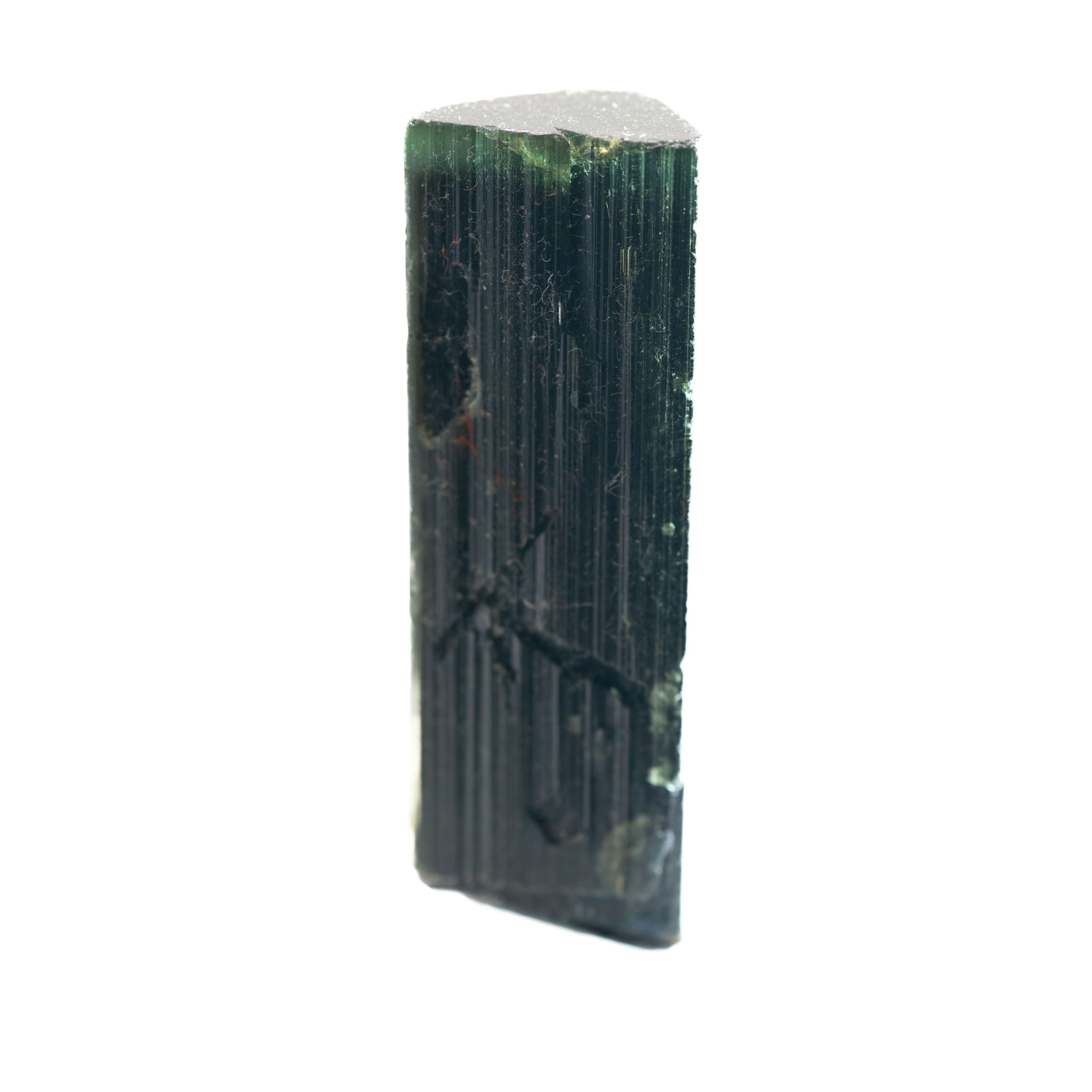 Green Cap Tricolor Tourmaline 85ct