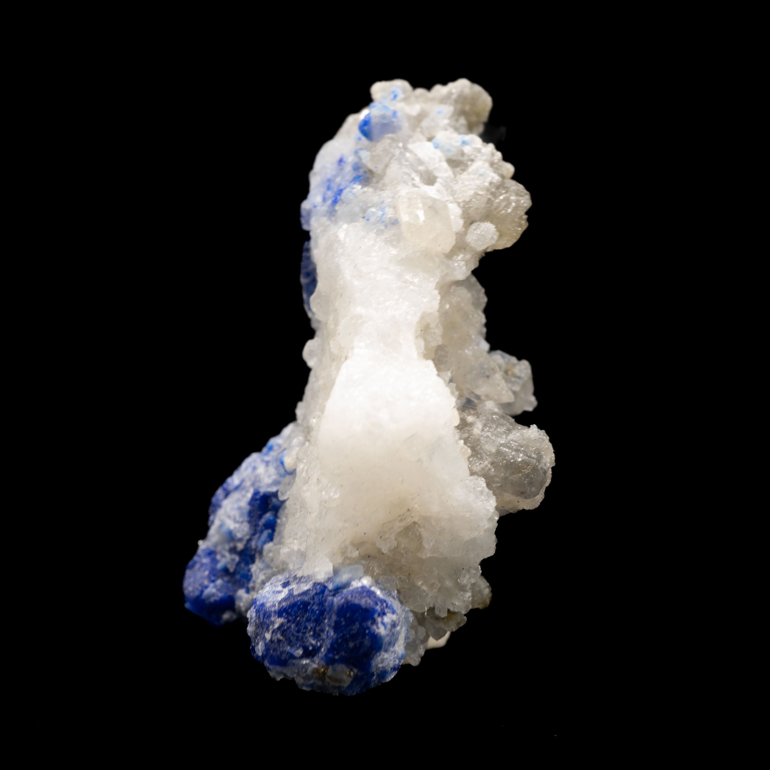 Royal Blue Lapis Lazuli with Pyrite & Calcite 6.2g