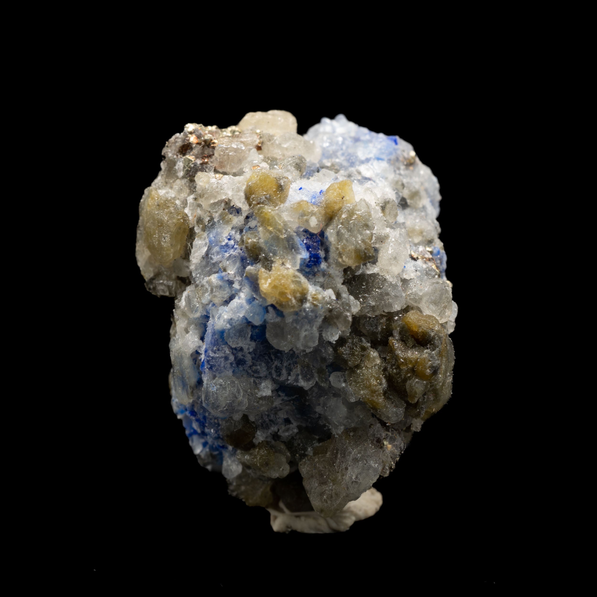 Royal Blue Lapis Lazuli with Pyrite & Calcite 6.9g