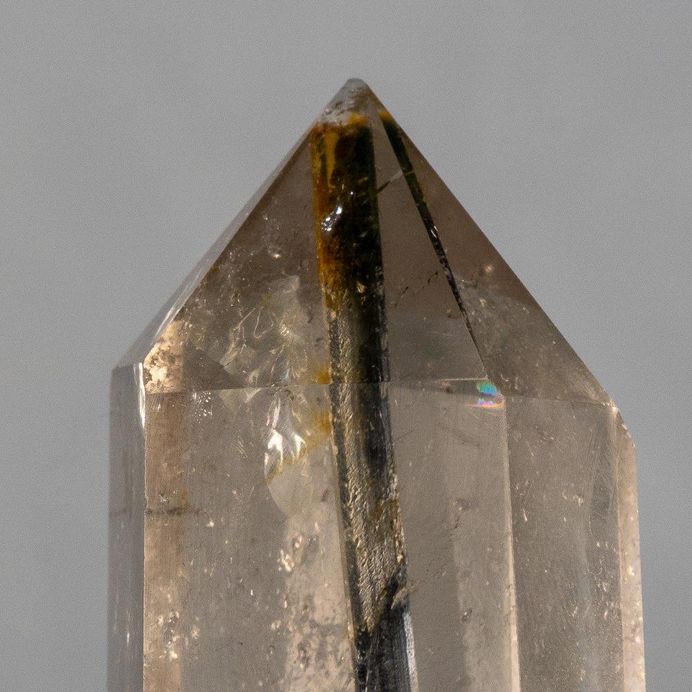 Smokey Quartz w/ Black Tourmaline inclusion