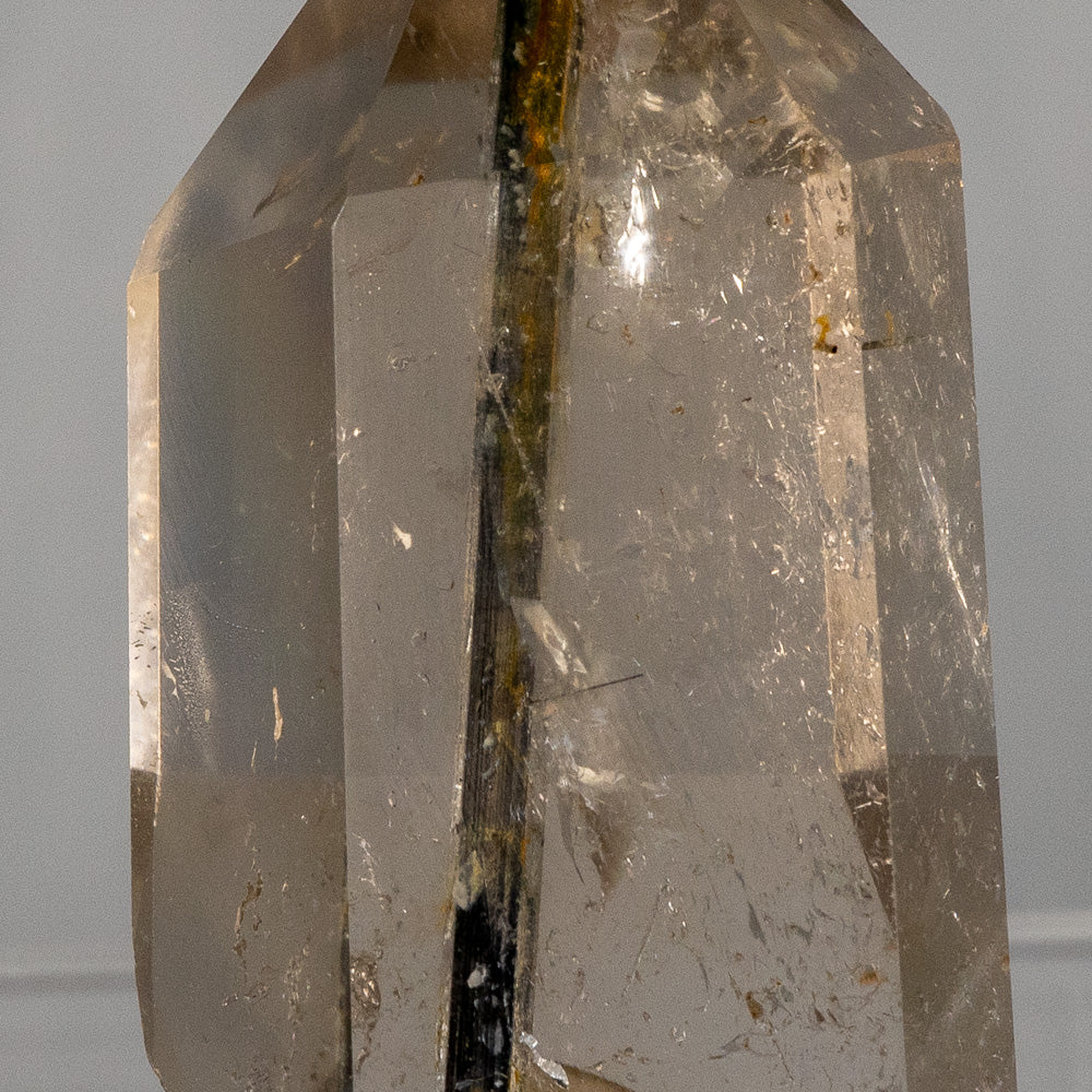 Smokey Quartz w/ Black Tourmaline inclusion