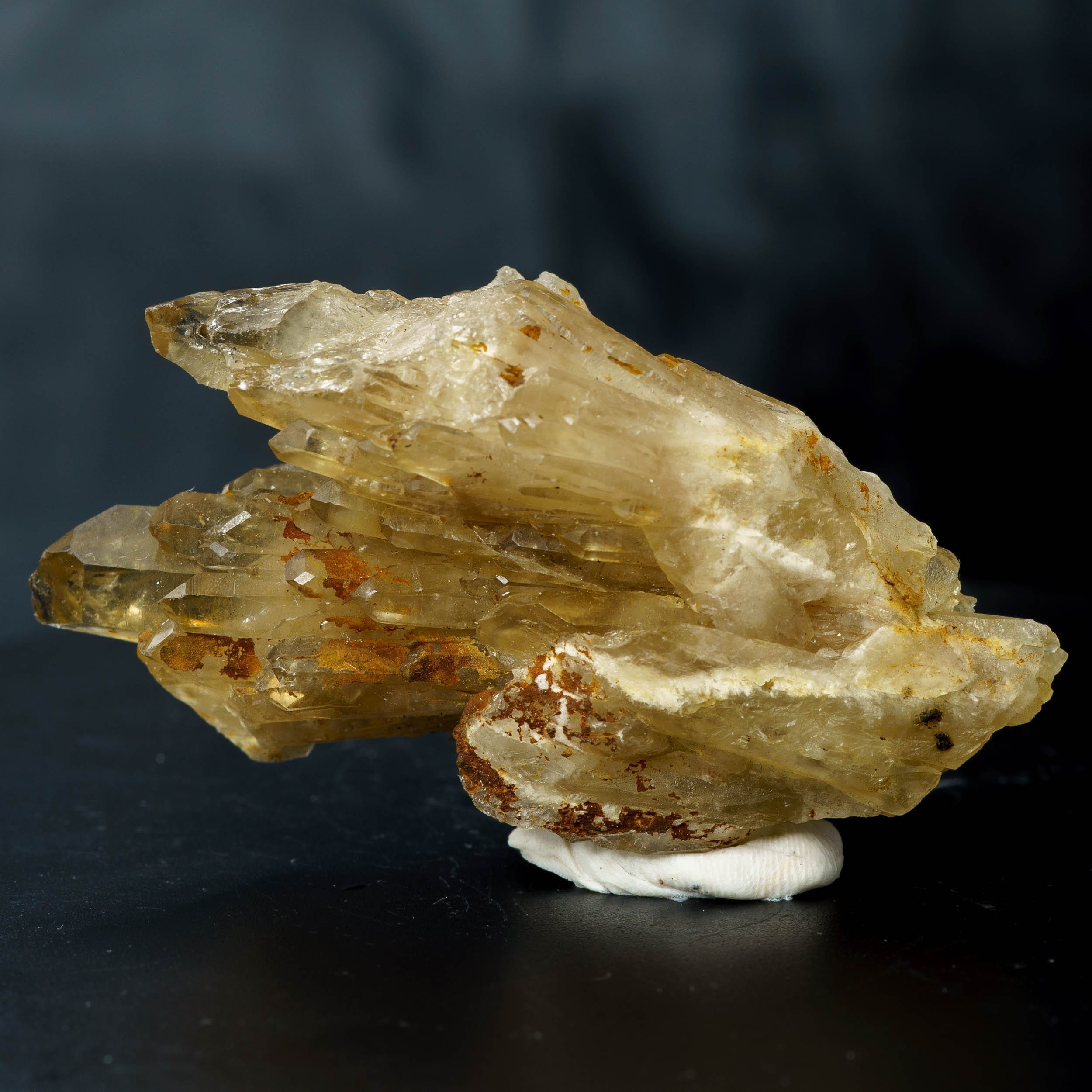 Smoky Congo Citrine twins 48.7g