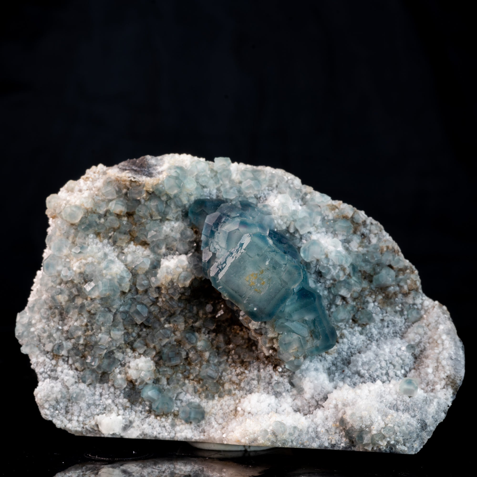 Blue Fluorite Crystals