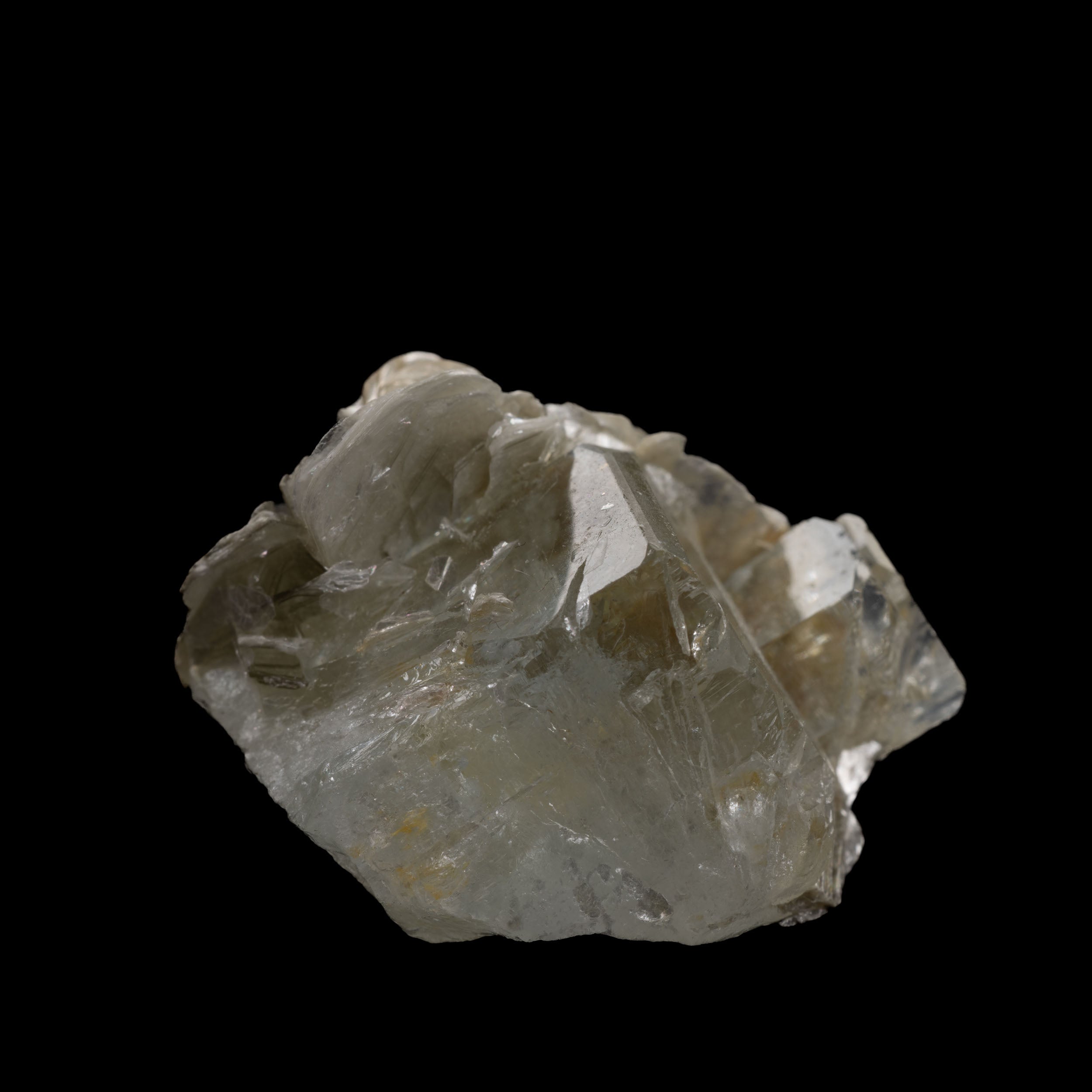 Aquamarine & Muscovite Cluster – 53.6CT, 22x21x15MM