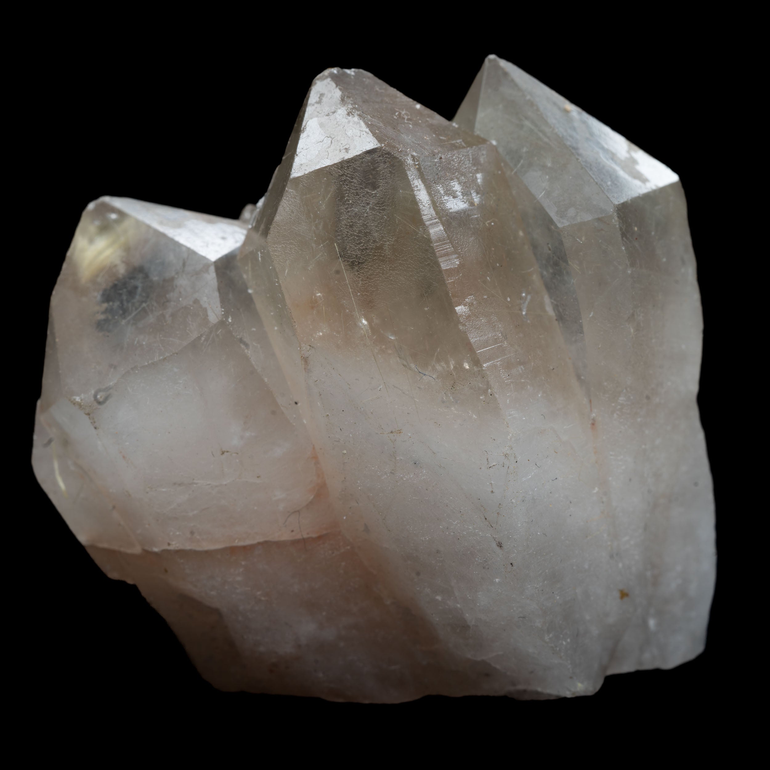 Golden Rutile-Flecked Smoky-Quartz Mini-Cluster, Bahia, Brazil 46g