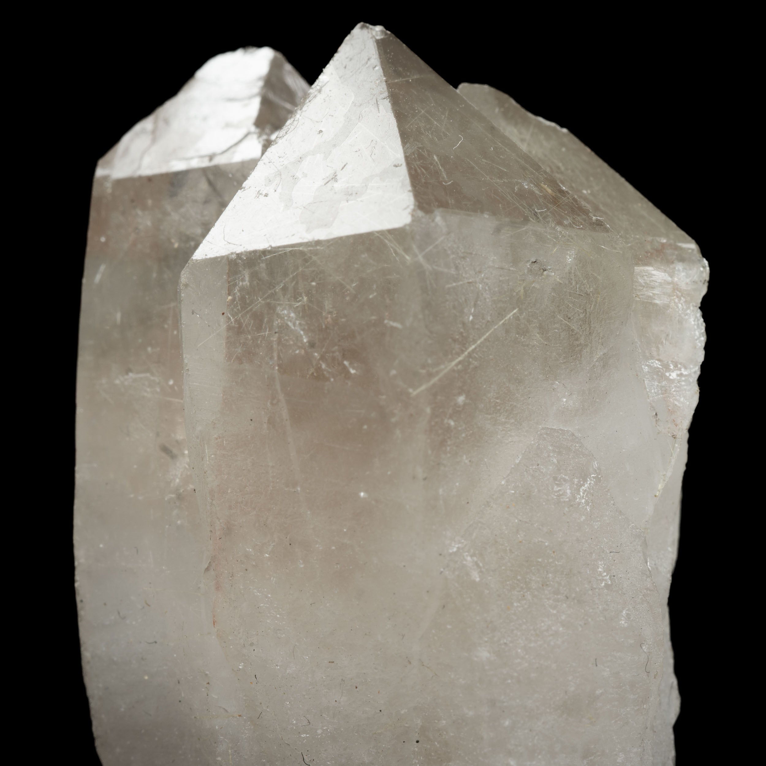 Golden Rutile-Flecked Smoky-Quartz Mini-Cluster, Bahia, Brazil 46g