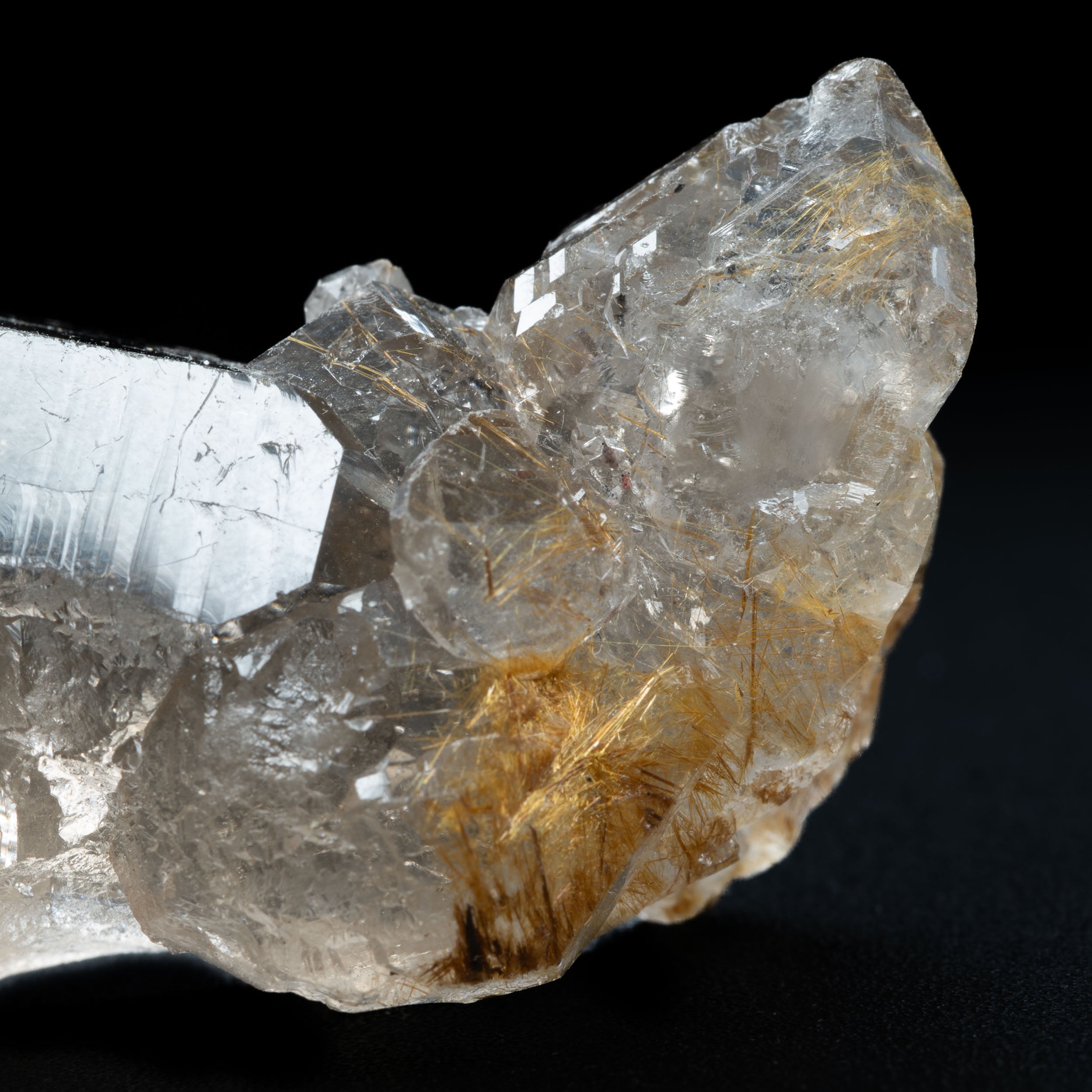 Golden Rutile ‘Constellation’ Quart,33g Novo Horizonte, Bahia, Brazil