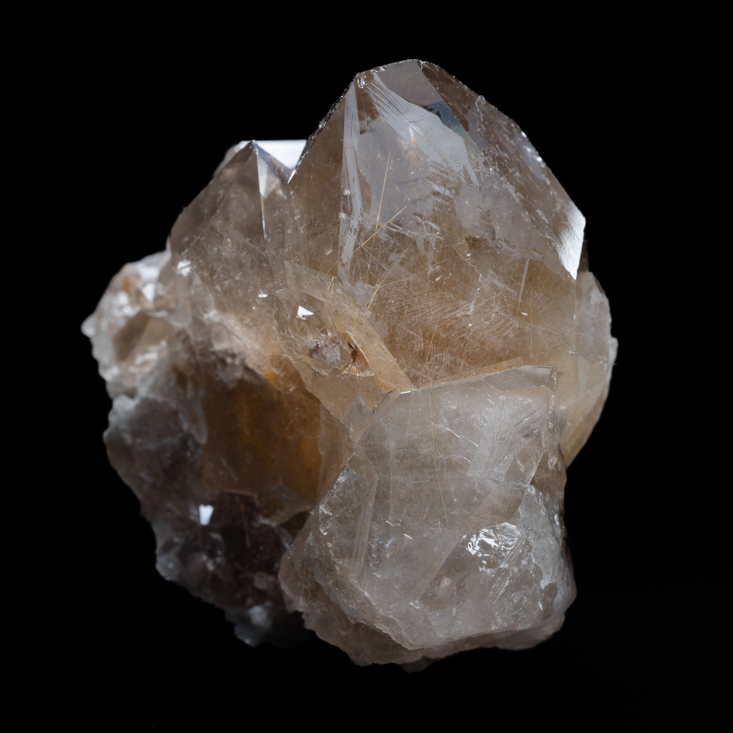 Golden Rutile “Solar Flare” Quartz, 151g Novo Horizonte, Bahia, Brazil