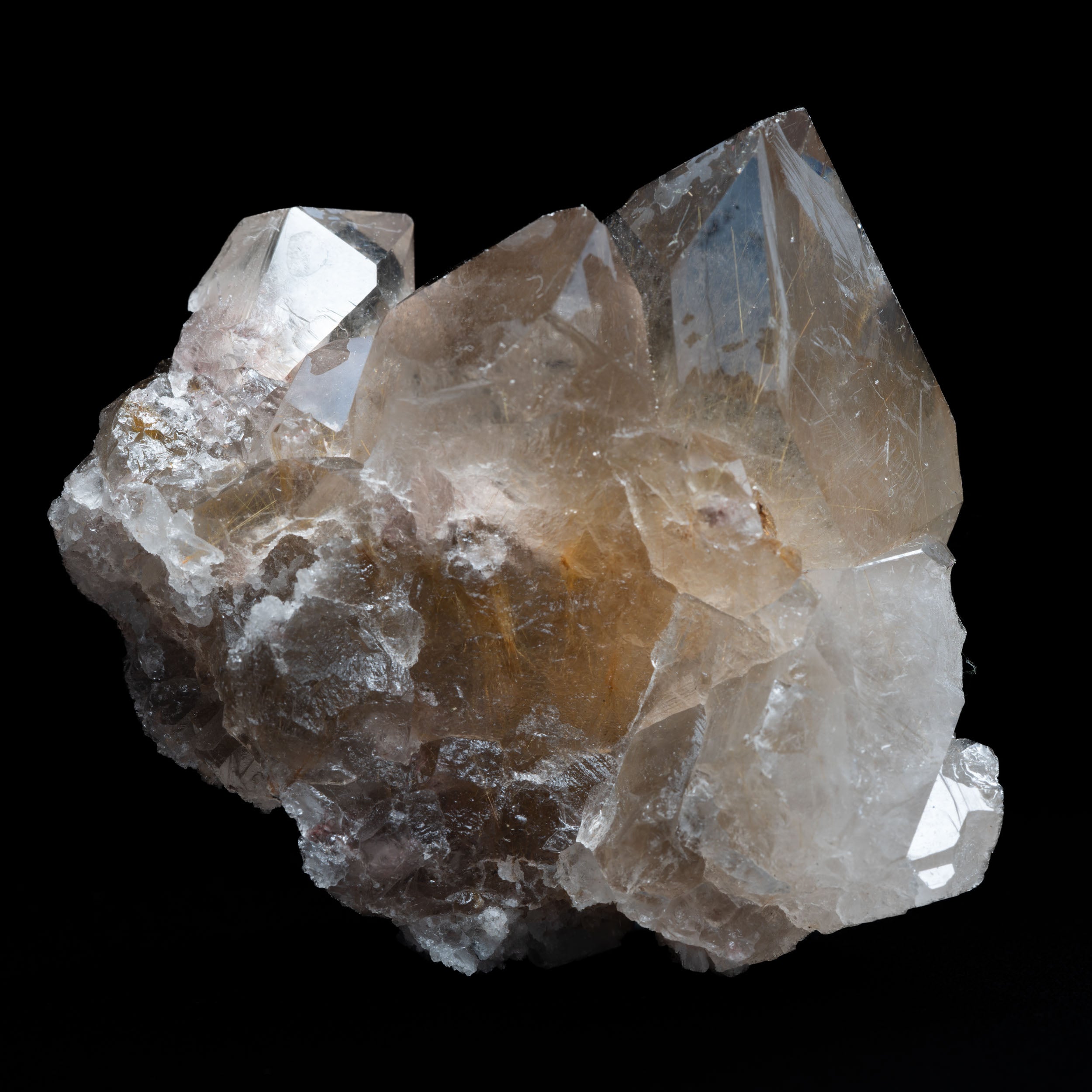 Golden Rutile “Solar Flare” Quartz, 151g Novo Horizonte, Bahia, Brazil
