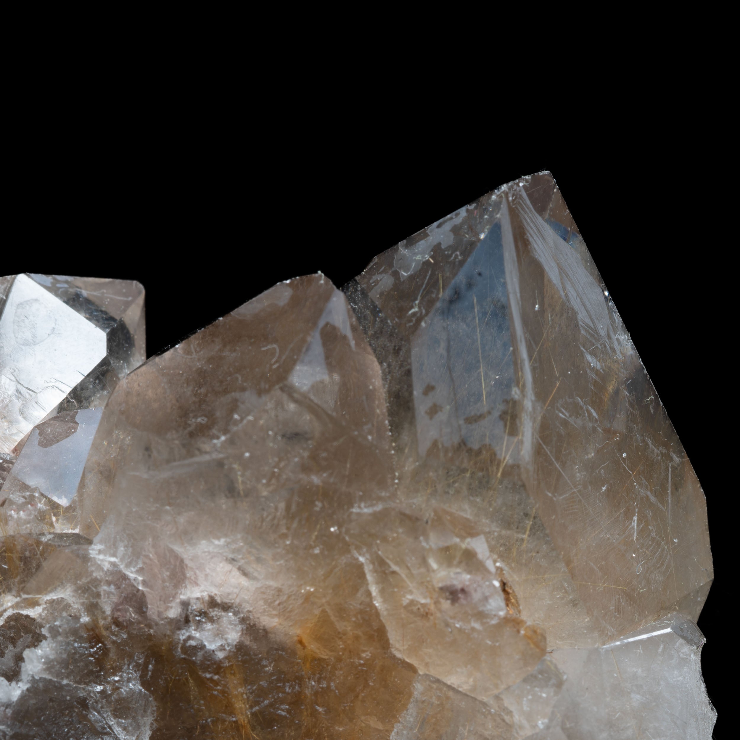 Golden Rutile “Solar Flare” Quartz, 151g Novo Horizonte, Bahia, Brazil