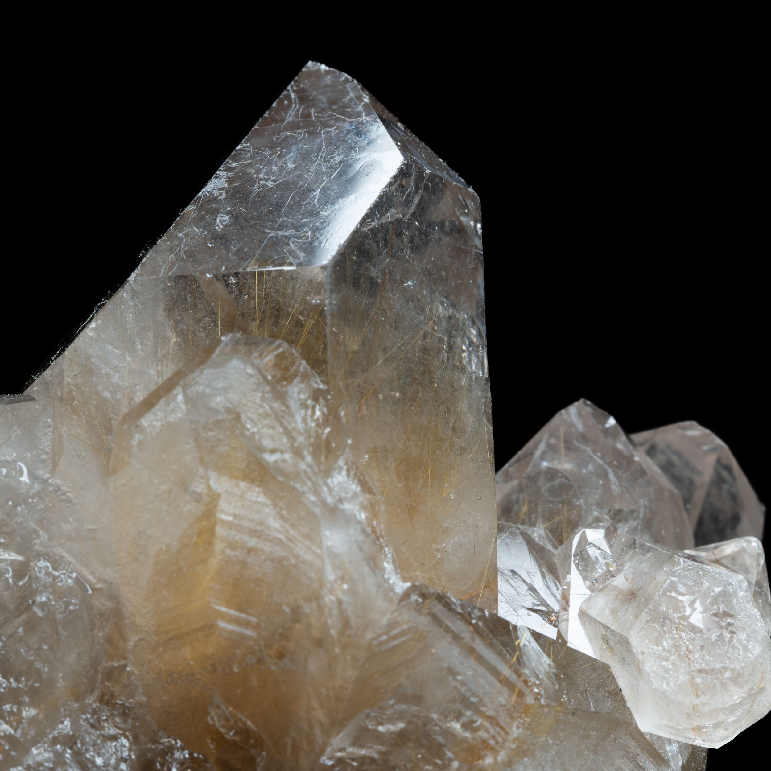 Golden Rutile “Solar Flare” Quartz, 151g Novo Horizonte, Bahia, Brazil
