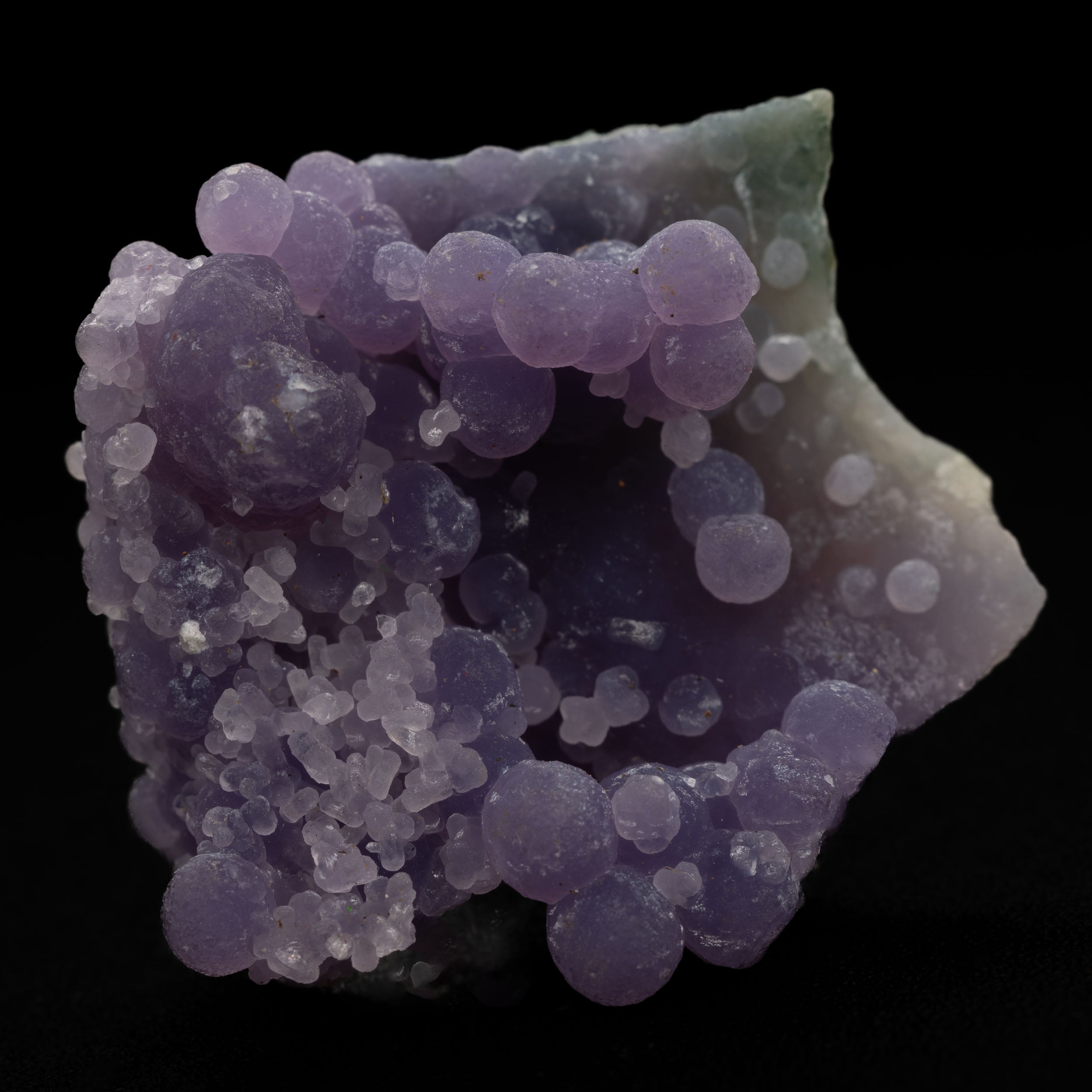 Grape Agate Botryoidal Chalcedony – Natural Purple Gem Specimen 51.4ct
