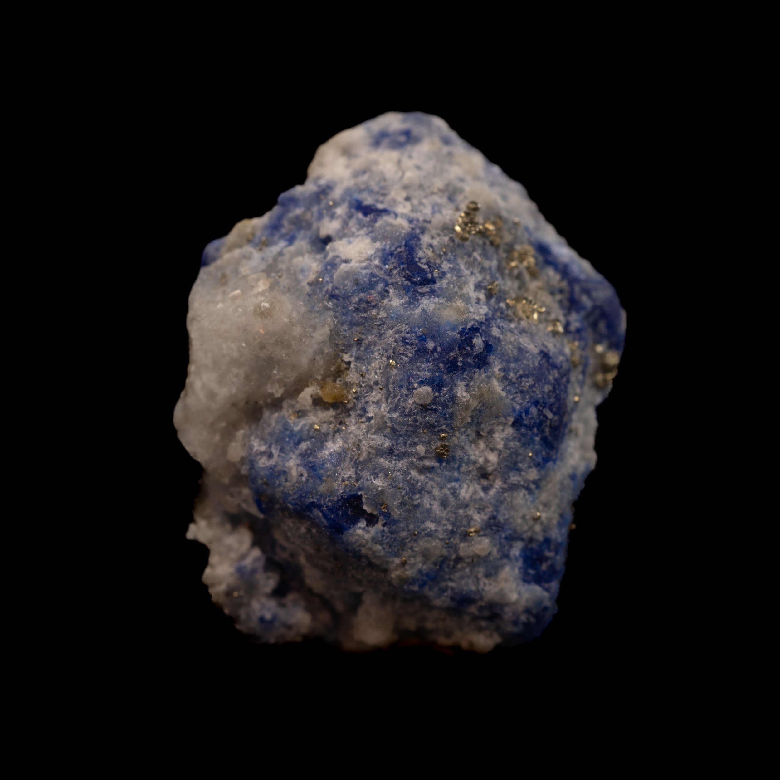 Royal Blue Lapis Lazuli with Lazurite, Pyrite & Calcite, 10g