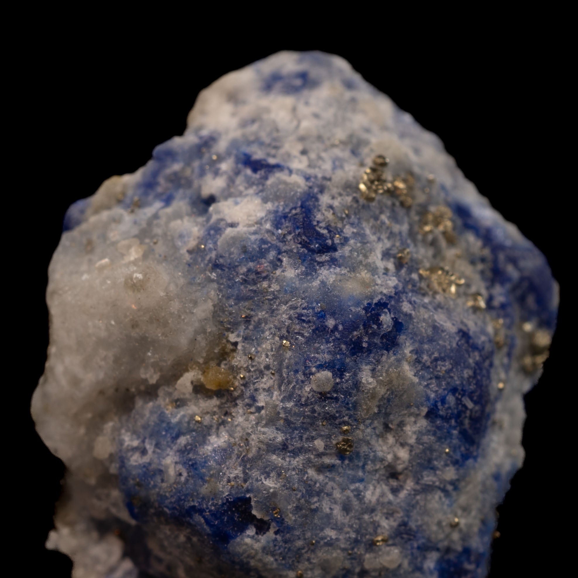 Royal Blue Lapis Lazuli with Lazurite, Pyrite & Calcite, 10g