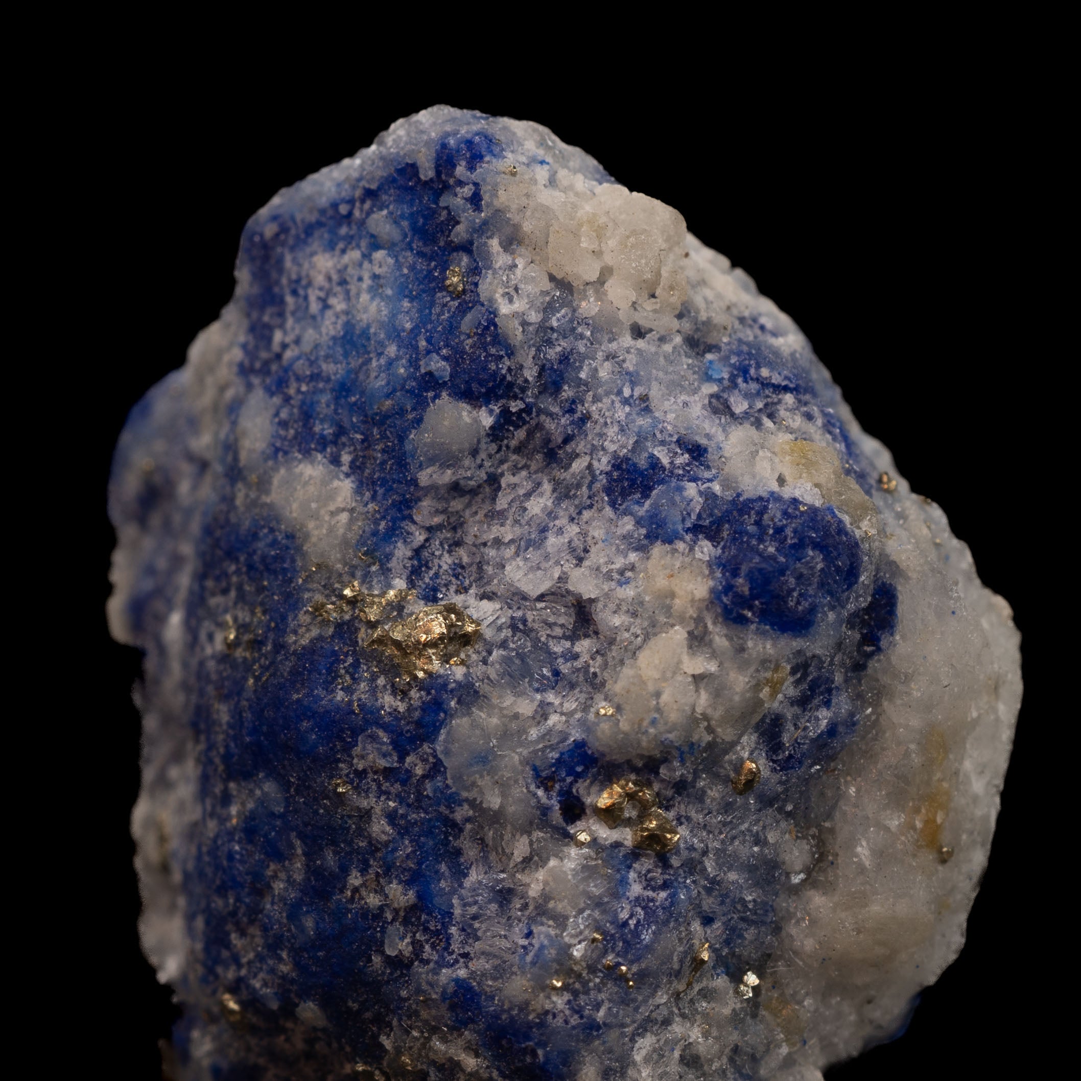 Royal Blue Lapis Lazuli with Lazurite, Pyrite & Calcite, 10g