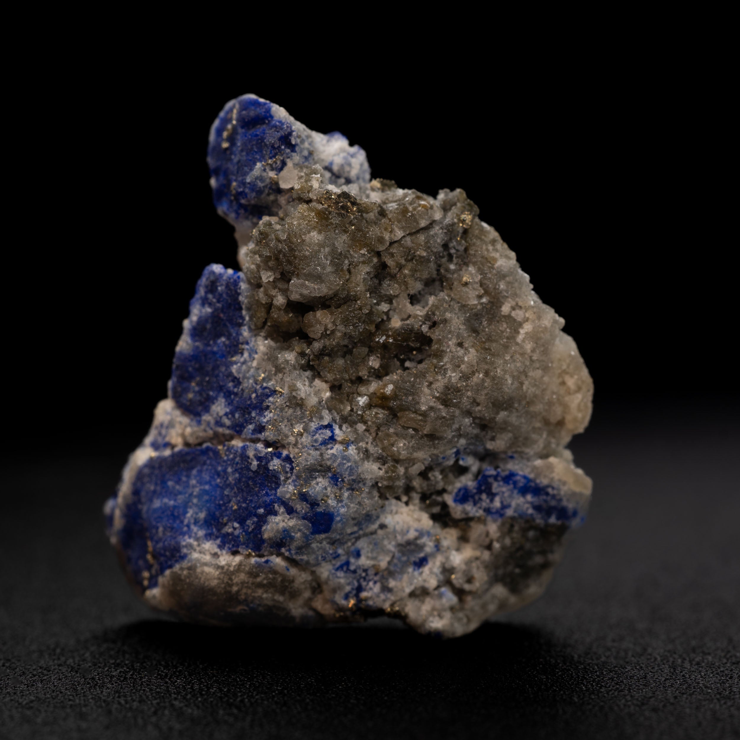 Royal Blue Lapis Lazuli with Lazurite, Pyrite & Calcite, 19g