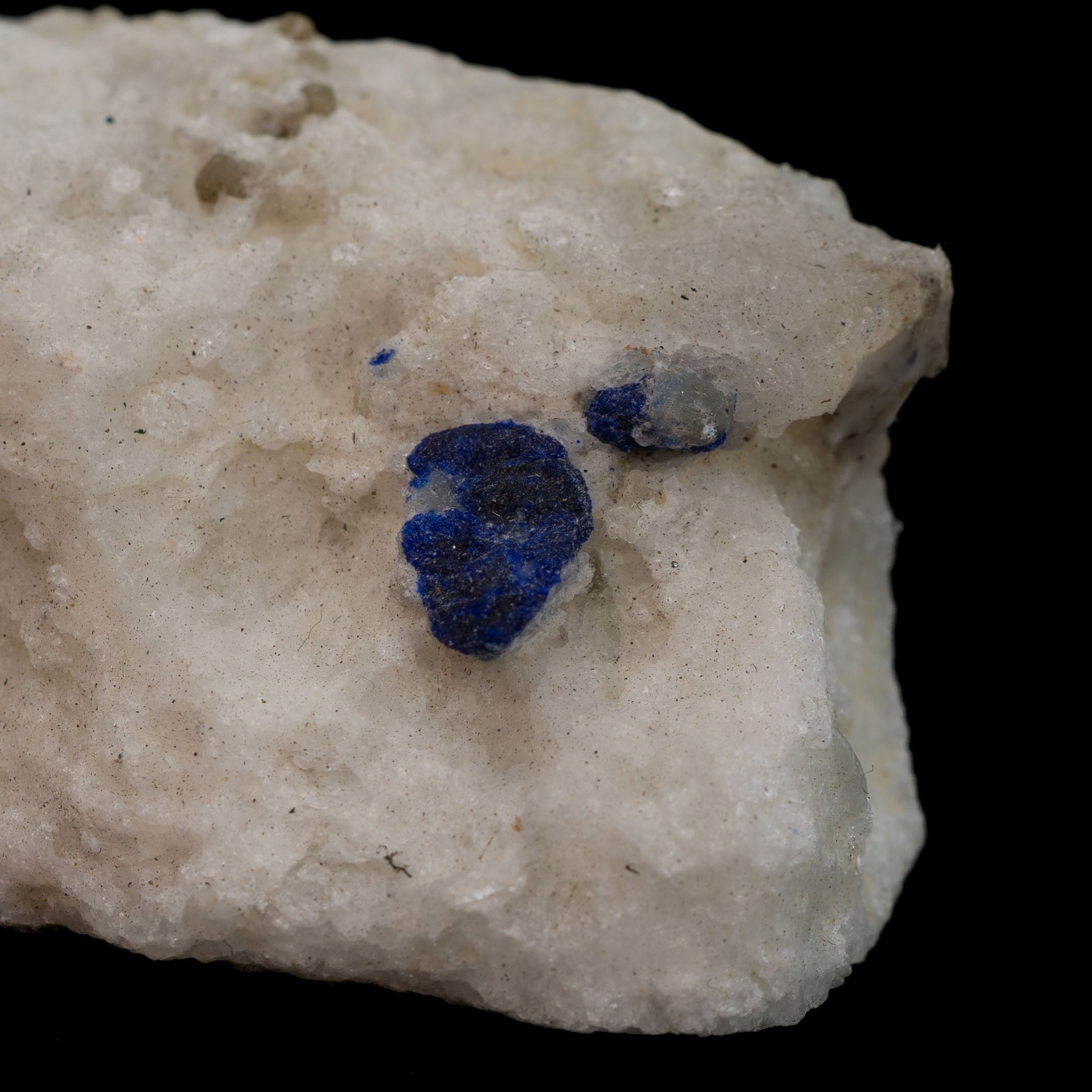 Royal Blue Lapis Lazuli with Lazurite,  Quartz & Calcite,  22.46g