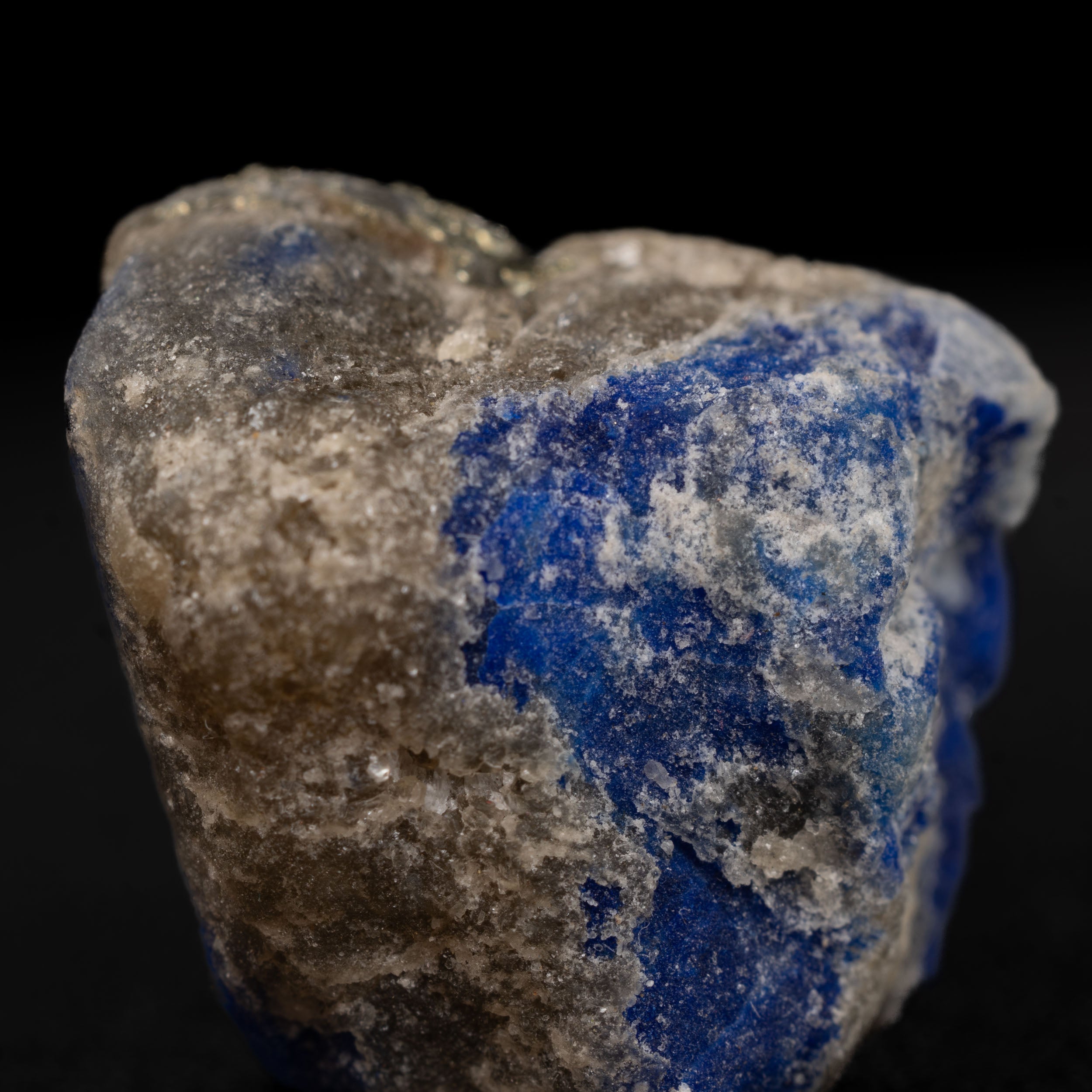 Royal Blue Lapis Lazuli with Lazurite, Pyrite & Calcite, 6.36g