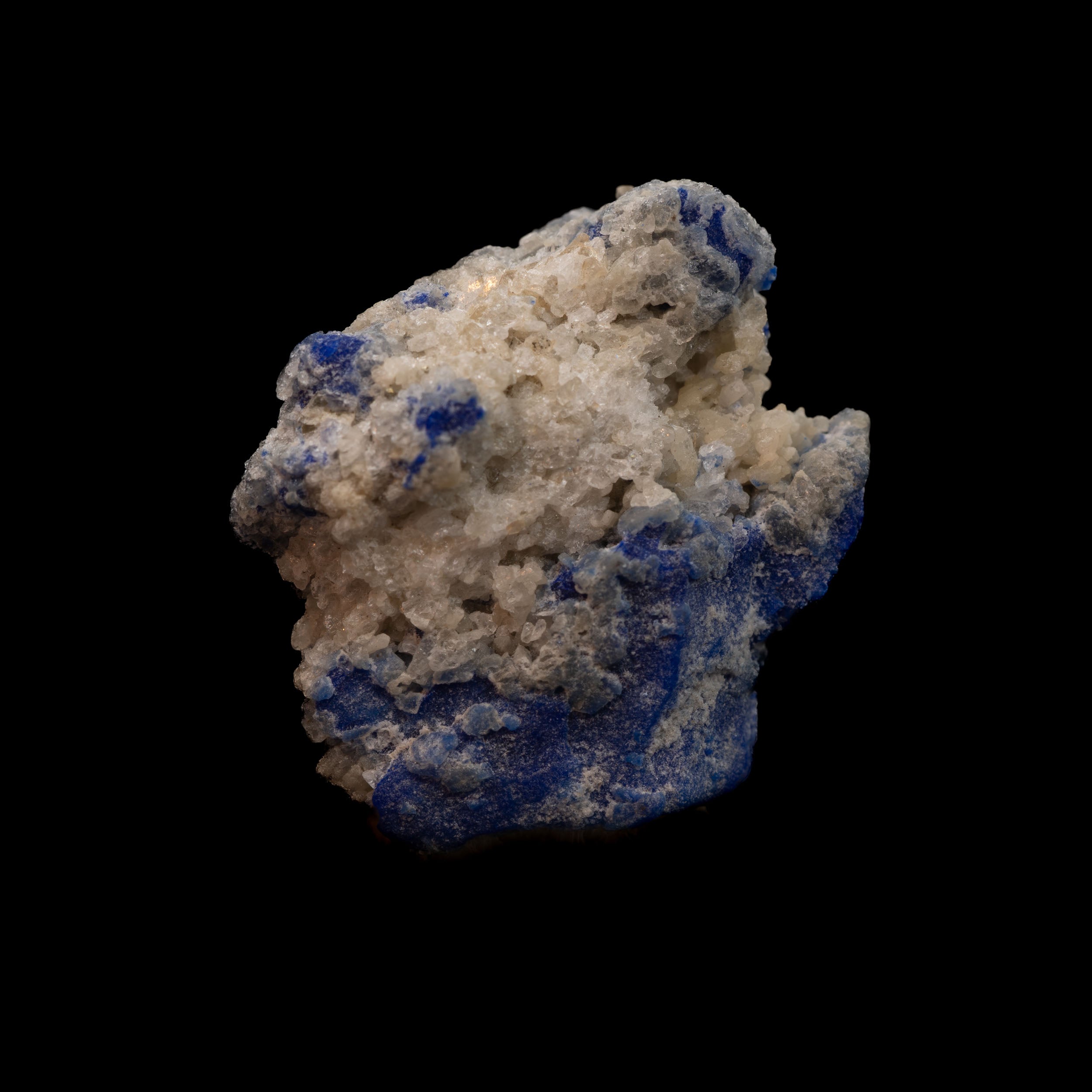 Royal Blue Lapis Lazuli with Lazurite, Pyrite & Calcite, 9.41g