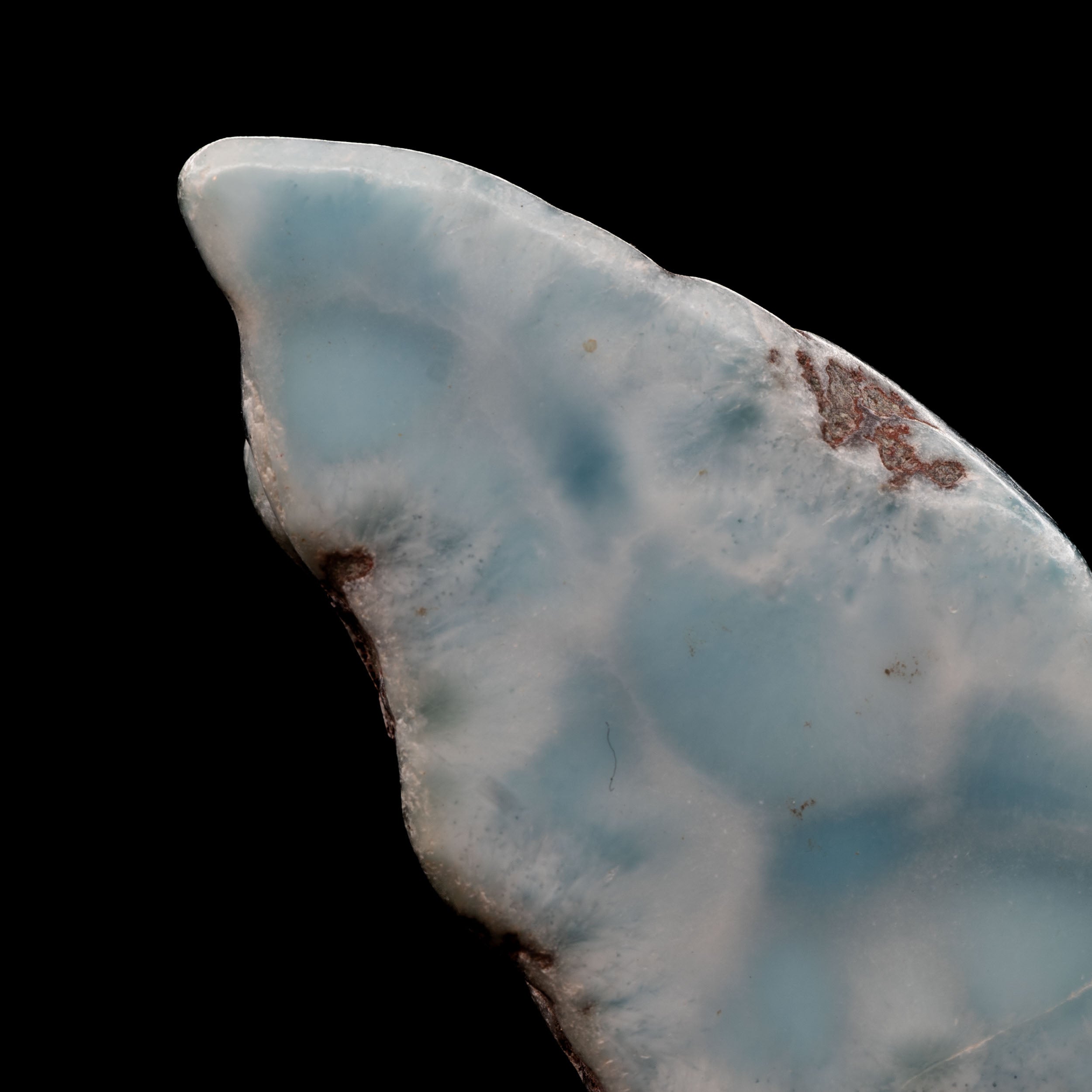 Larimar Slab, Polished Sky-Blue, 27g Gemstone