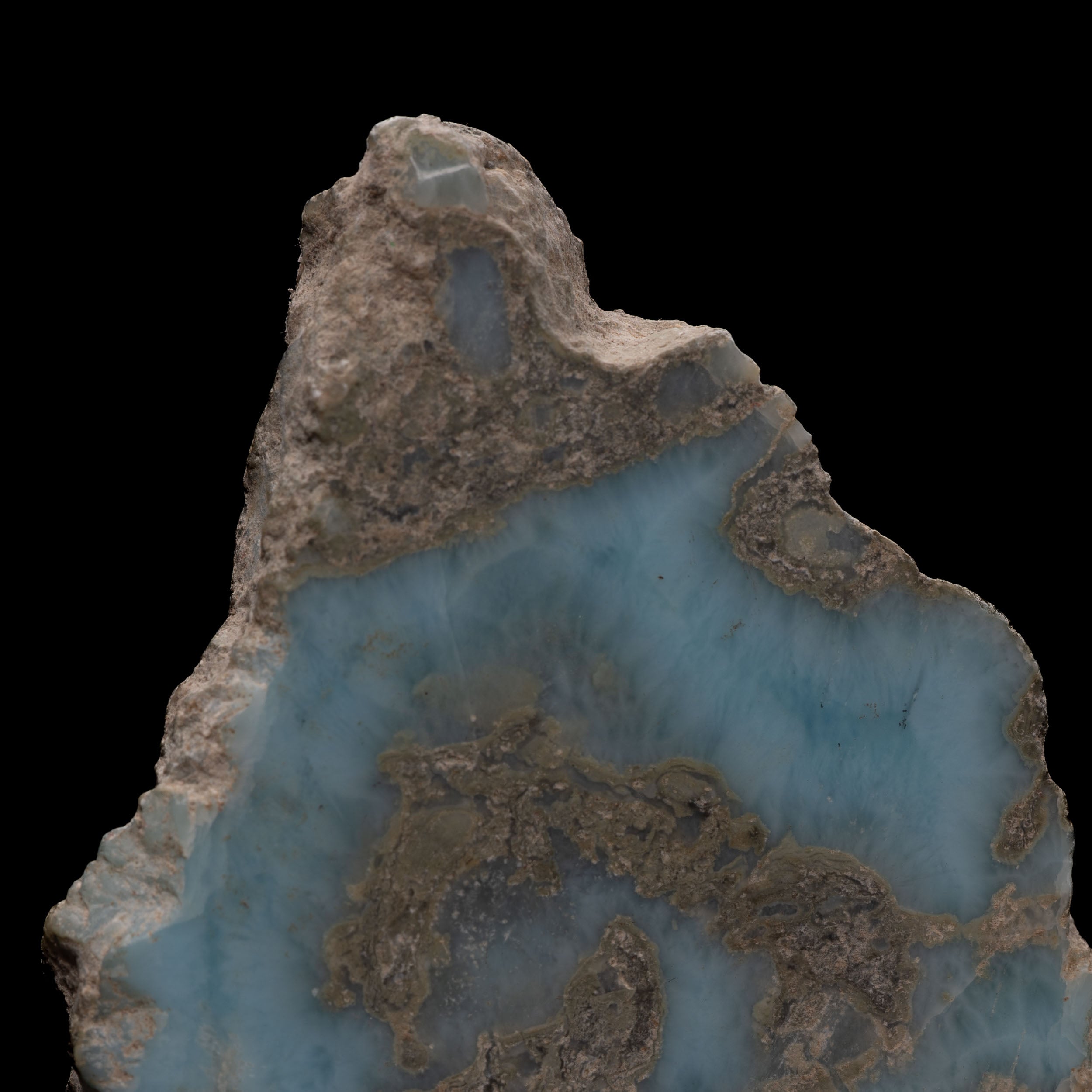Larimar Slab 27.28G - Rare Dominican Blue Stone