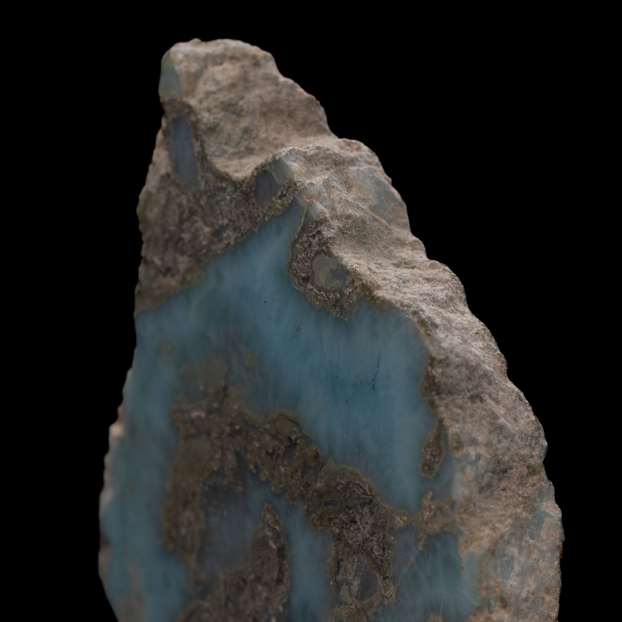 Larimar Slab 27.28G - Rare Dominican Blue Stone