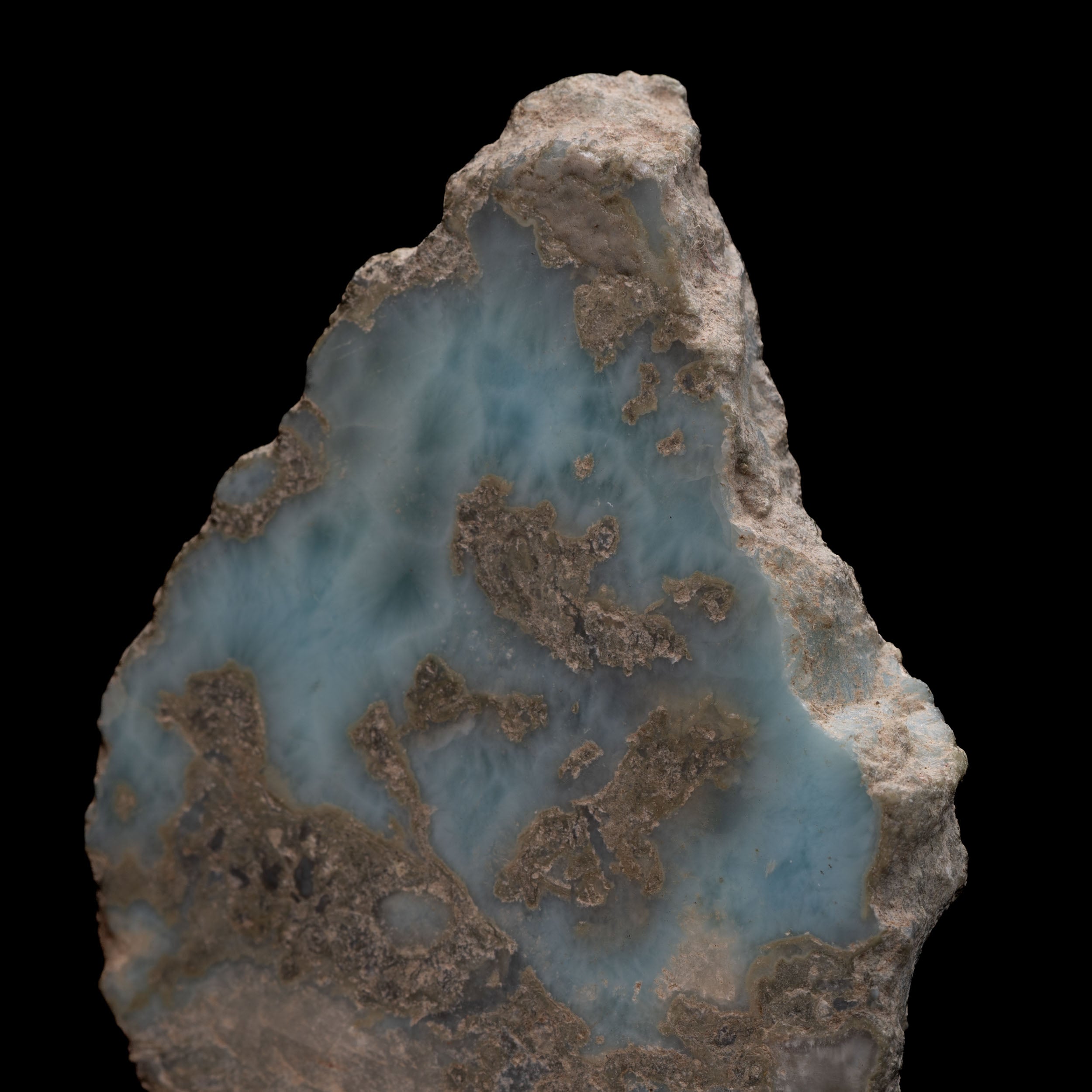 Larimar Slab 27.28G - Rare Dominican Blue Stone