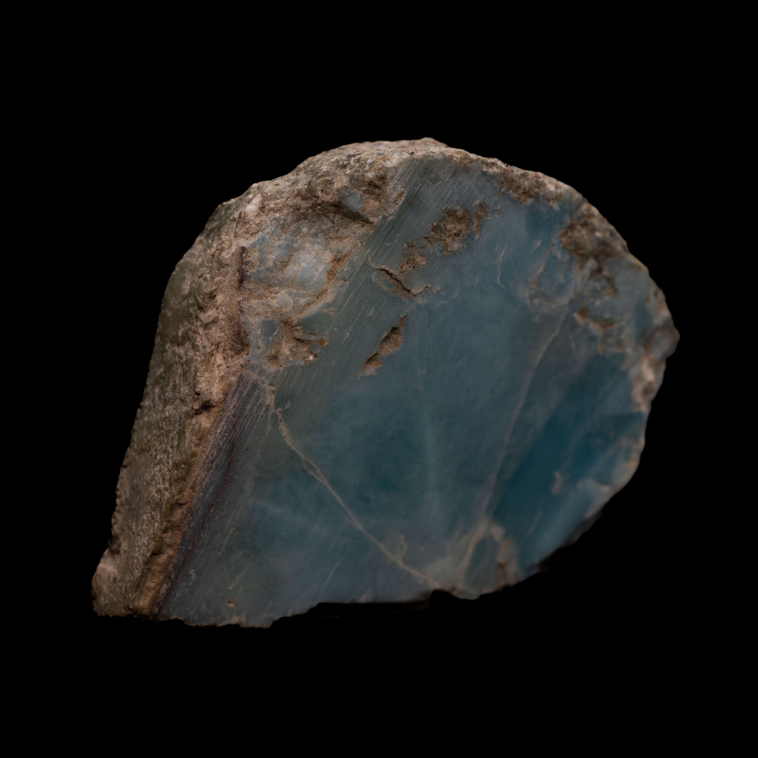 Semi-Polished Larimar Specimen 31G