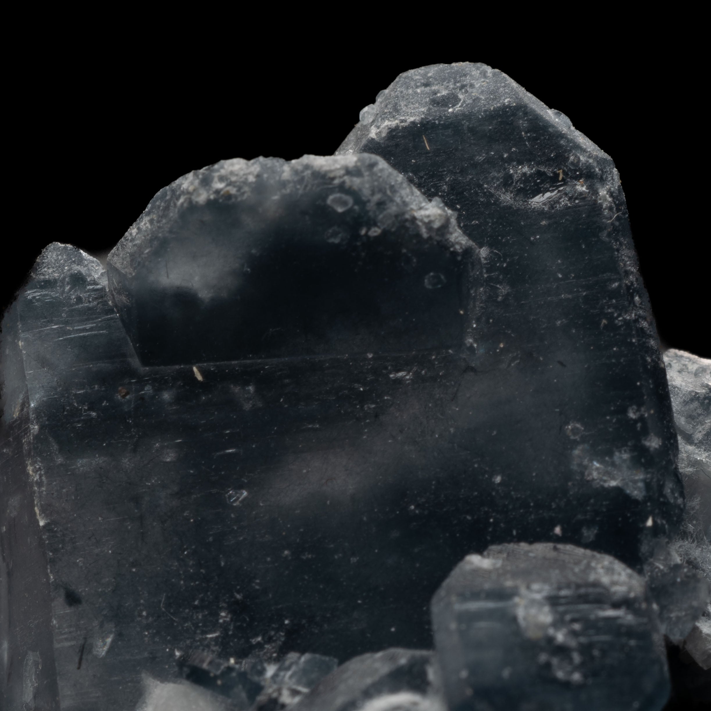 Smoky Blue Quartz with Magnesio-Riebeckite Needles - 7.4g