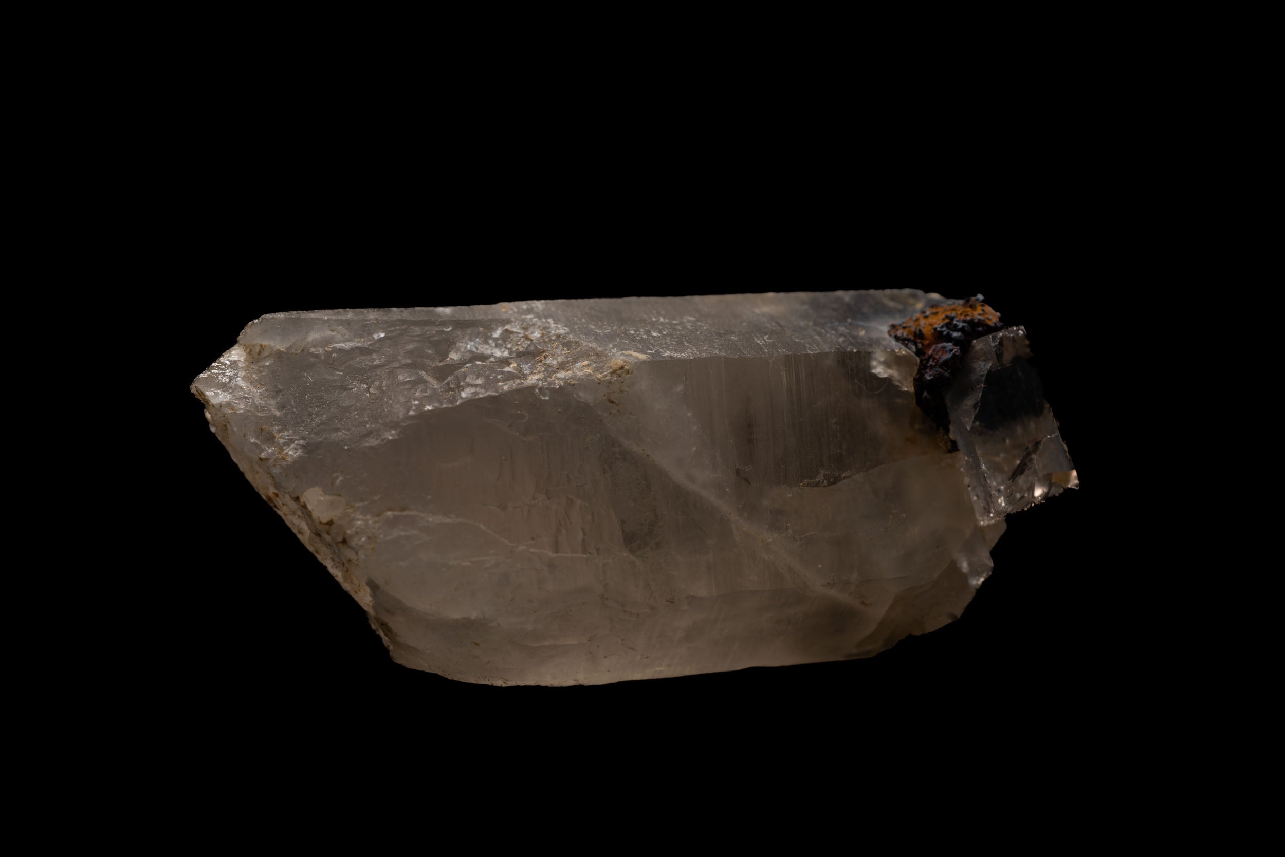 Smoky Quartz with Topaz - 108.52g, Afghanistan