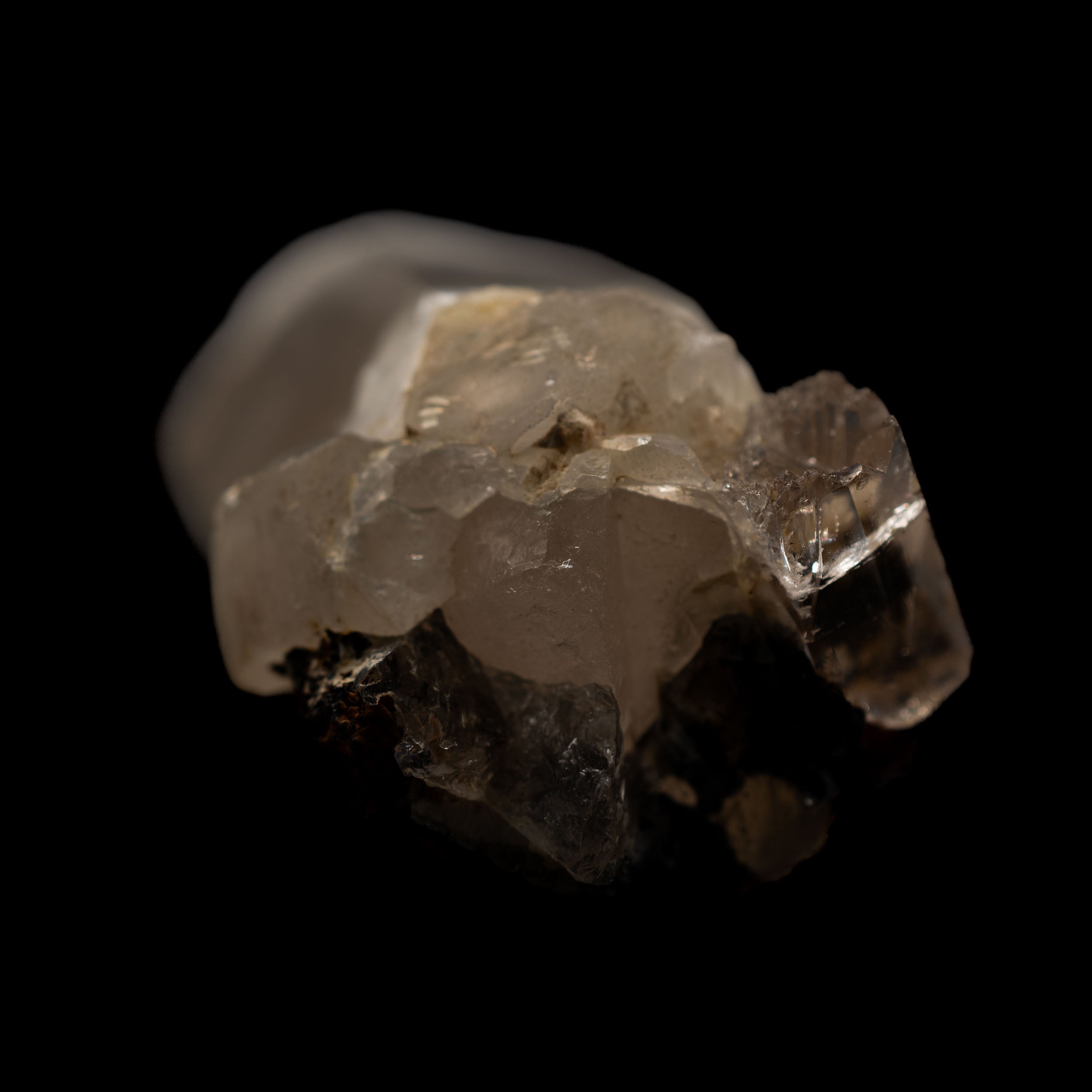 Smoky Quartz with Topaz - 108.52g, Afghanistan