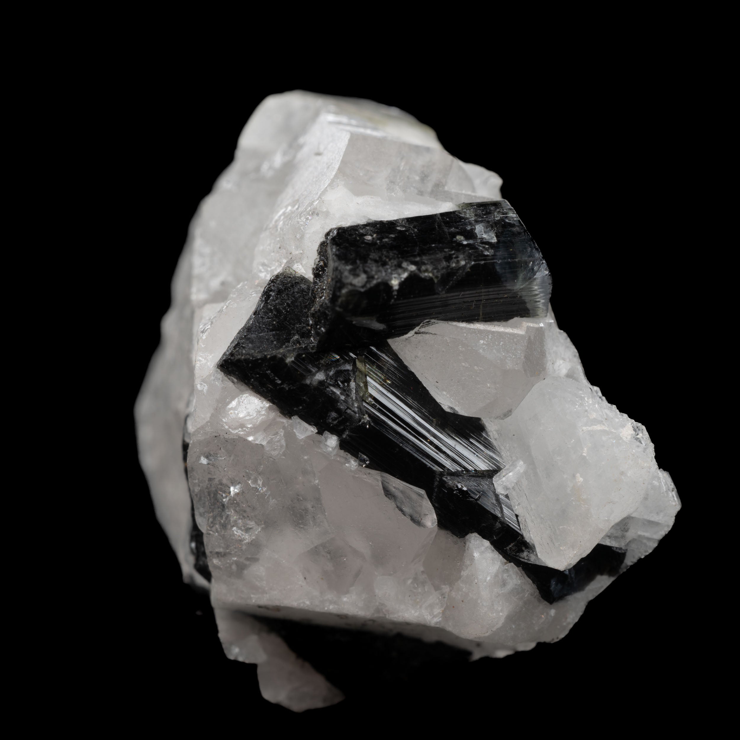 Tourmaline Quartz Specimen 36g