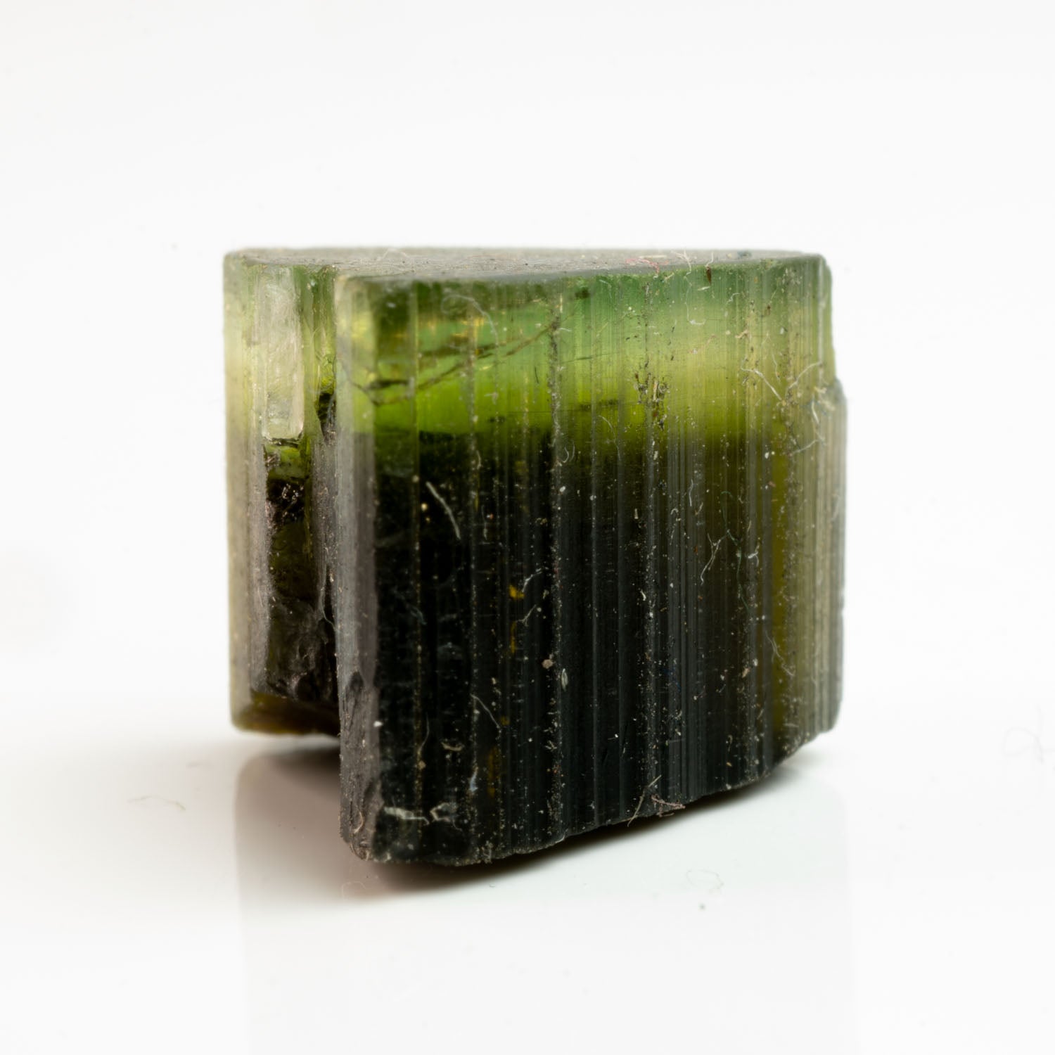 Turmalina - Bicolor Green-cap 12.8ct