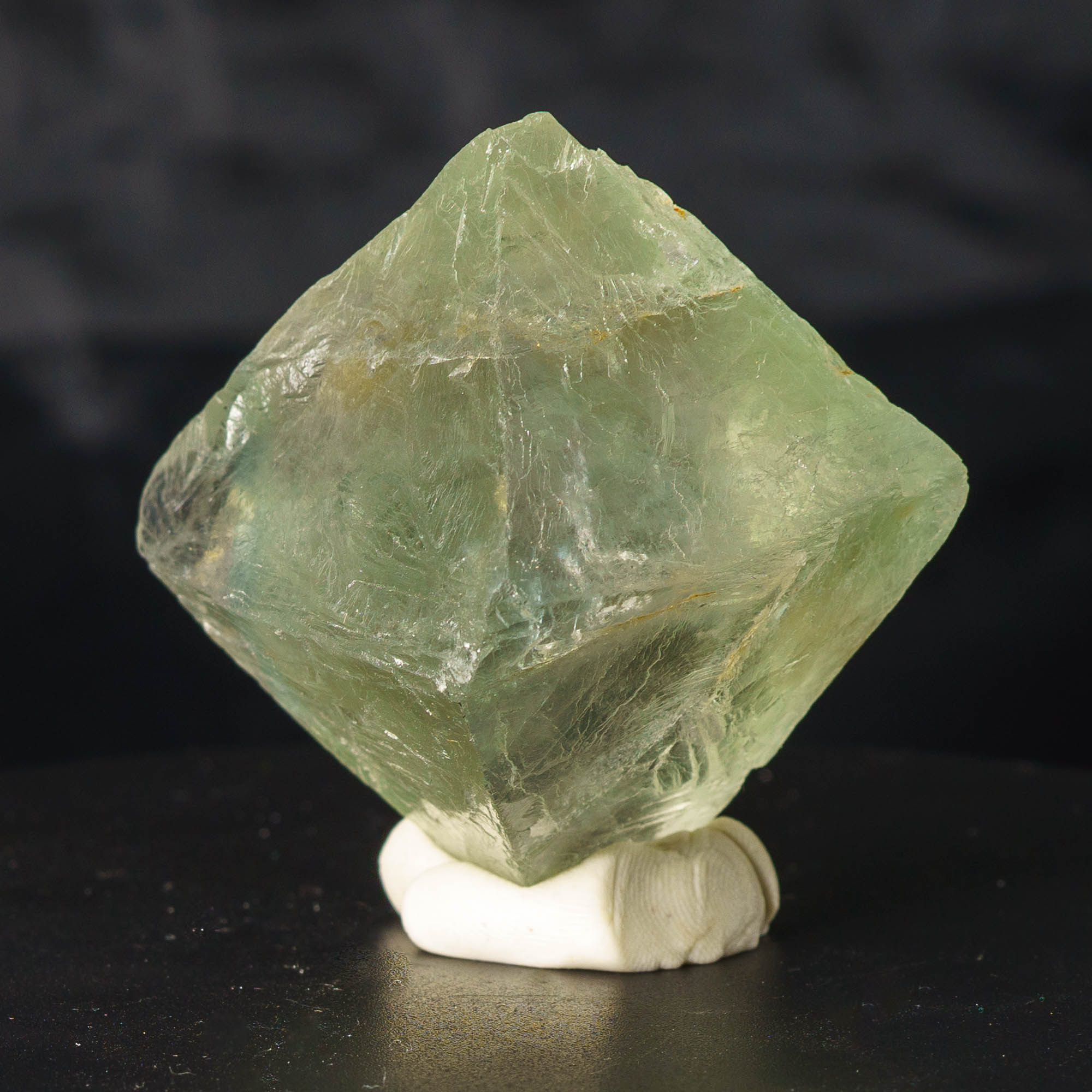 Green Fluorite Octahedron 120g