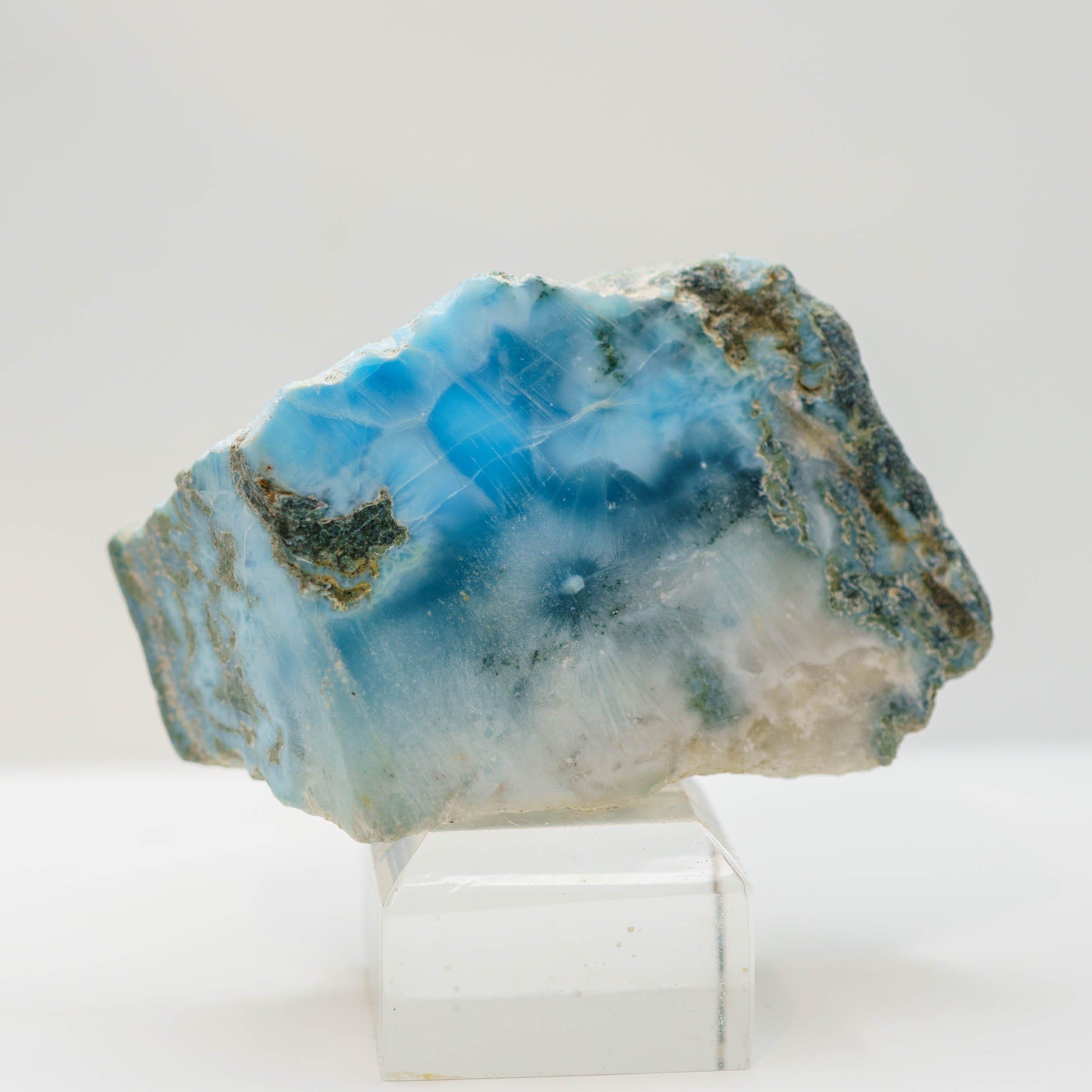 Larimar Semi-Polished 130g