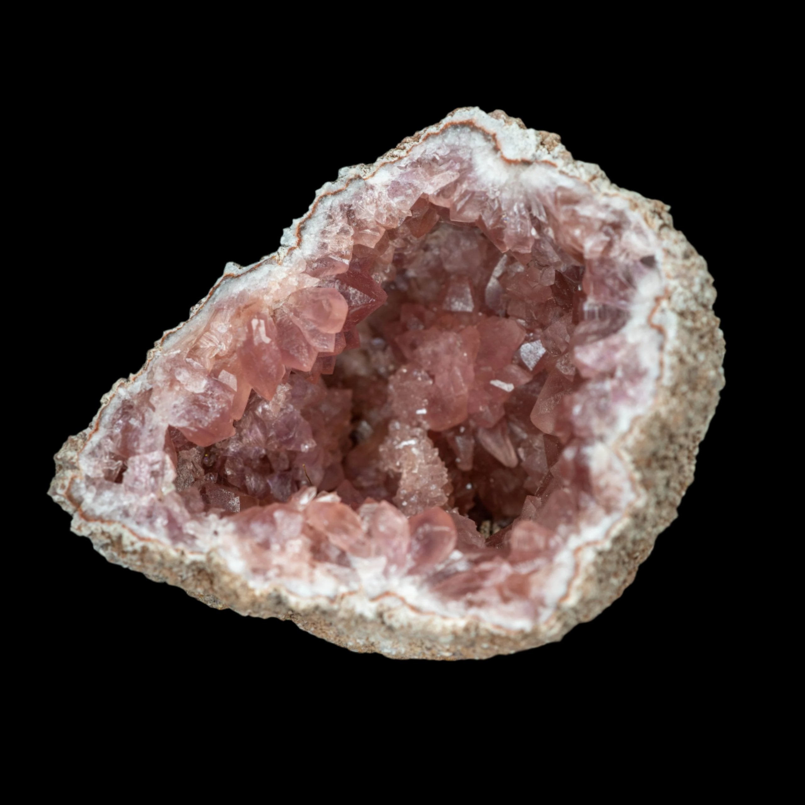 Geoda de amatista rosa 90g