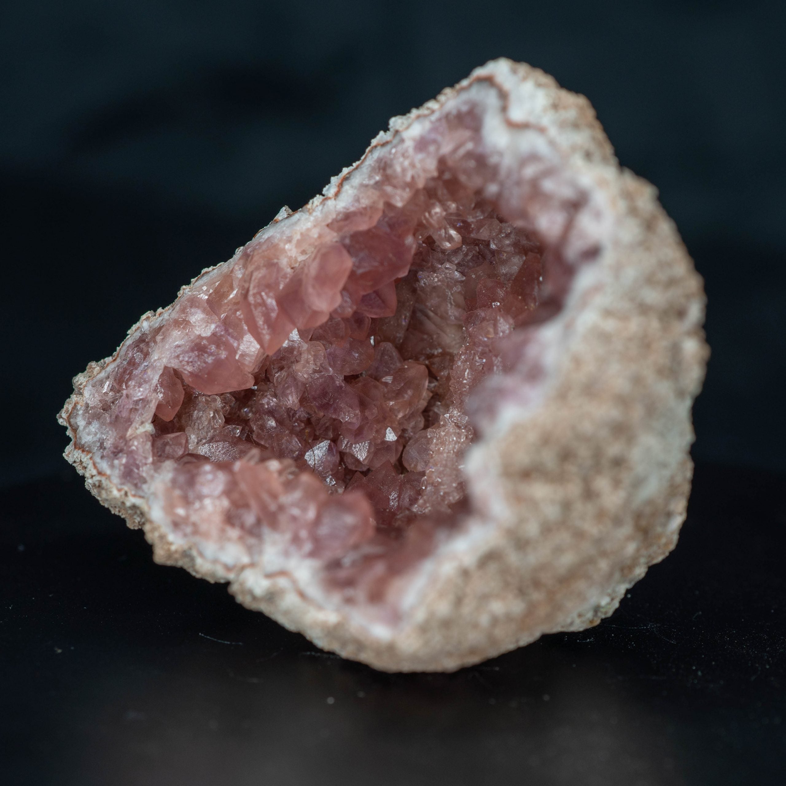 Pink Amethyst Geode 90g