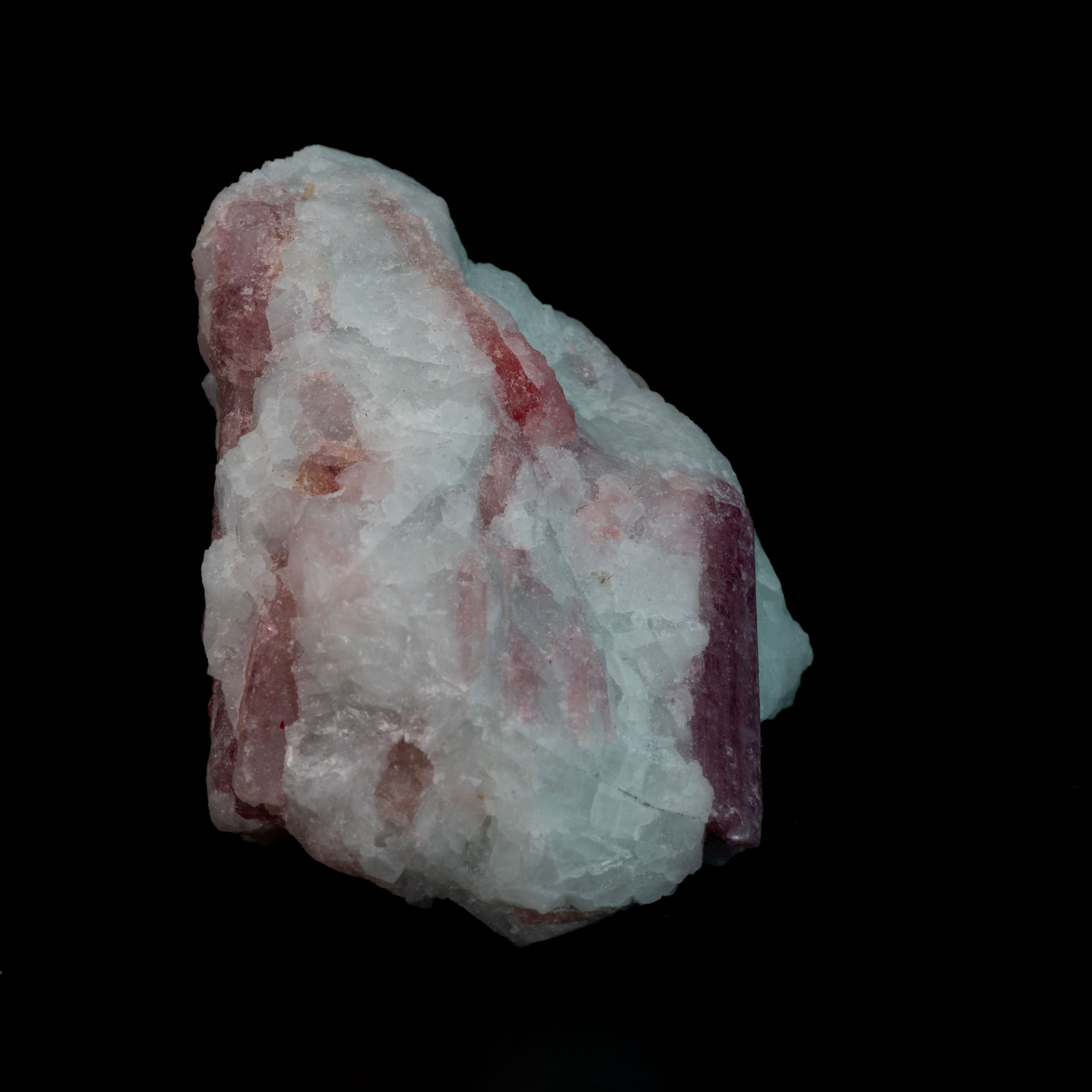 Pink Rubellite Tourmaline in Quartz 57g